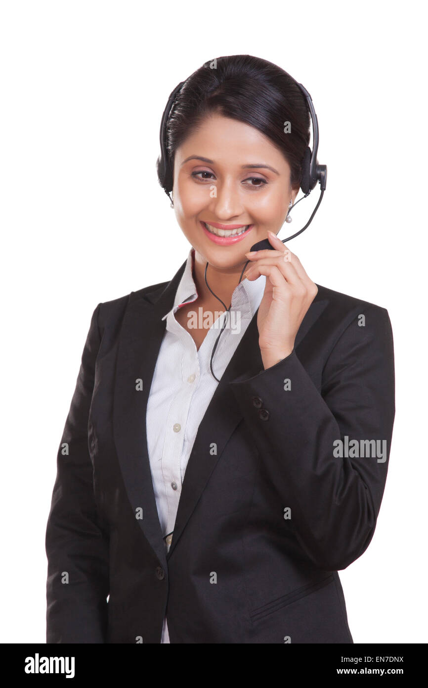 Call centre representative hi-res stock photography and images - Alamy