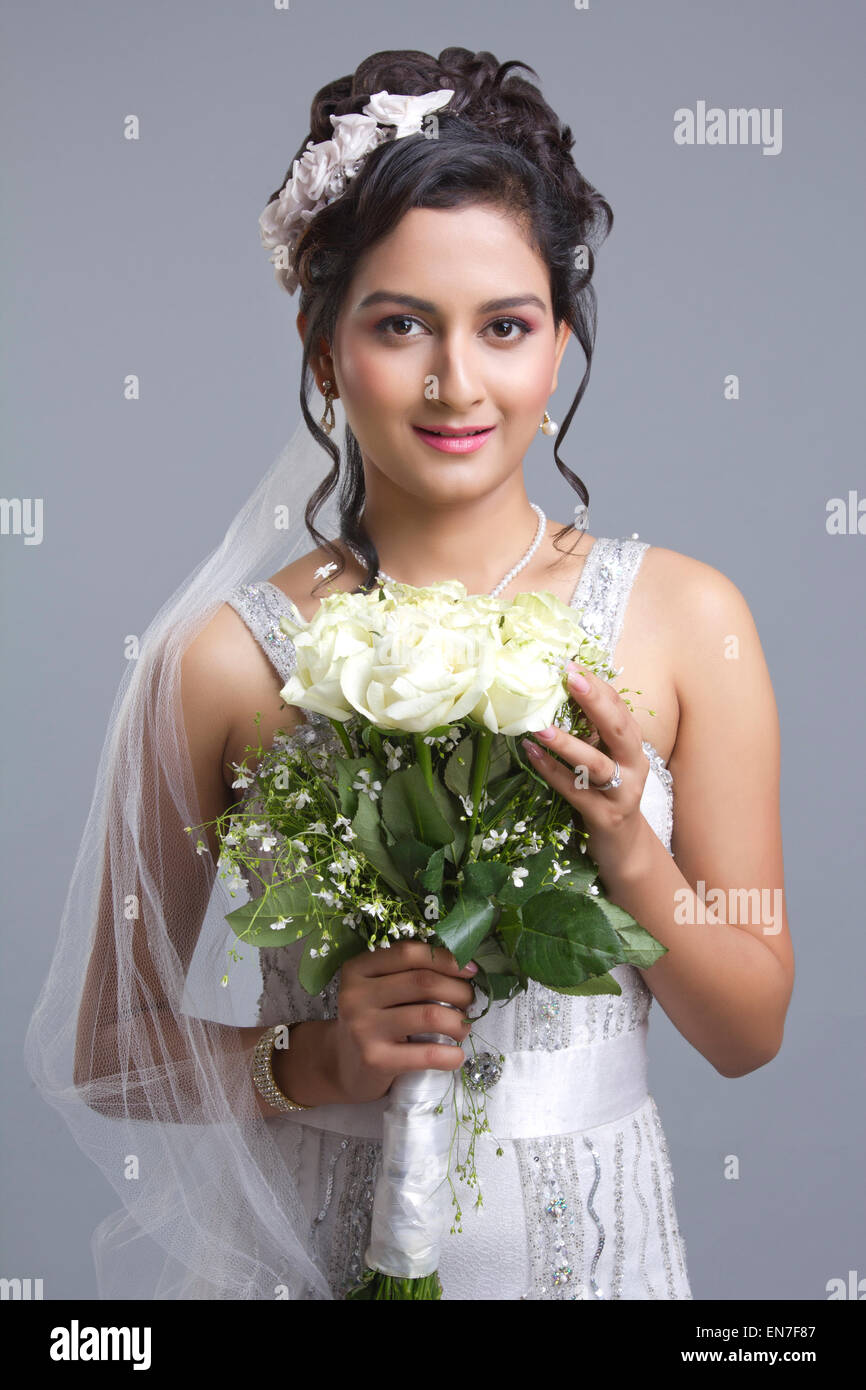 Portrait of a Bride Stock Photo - Alamy