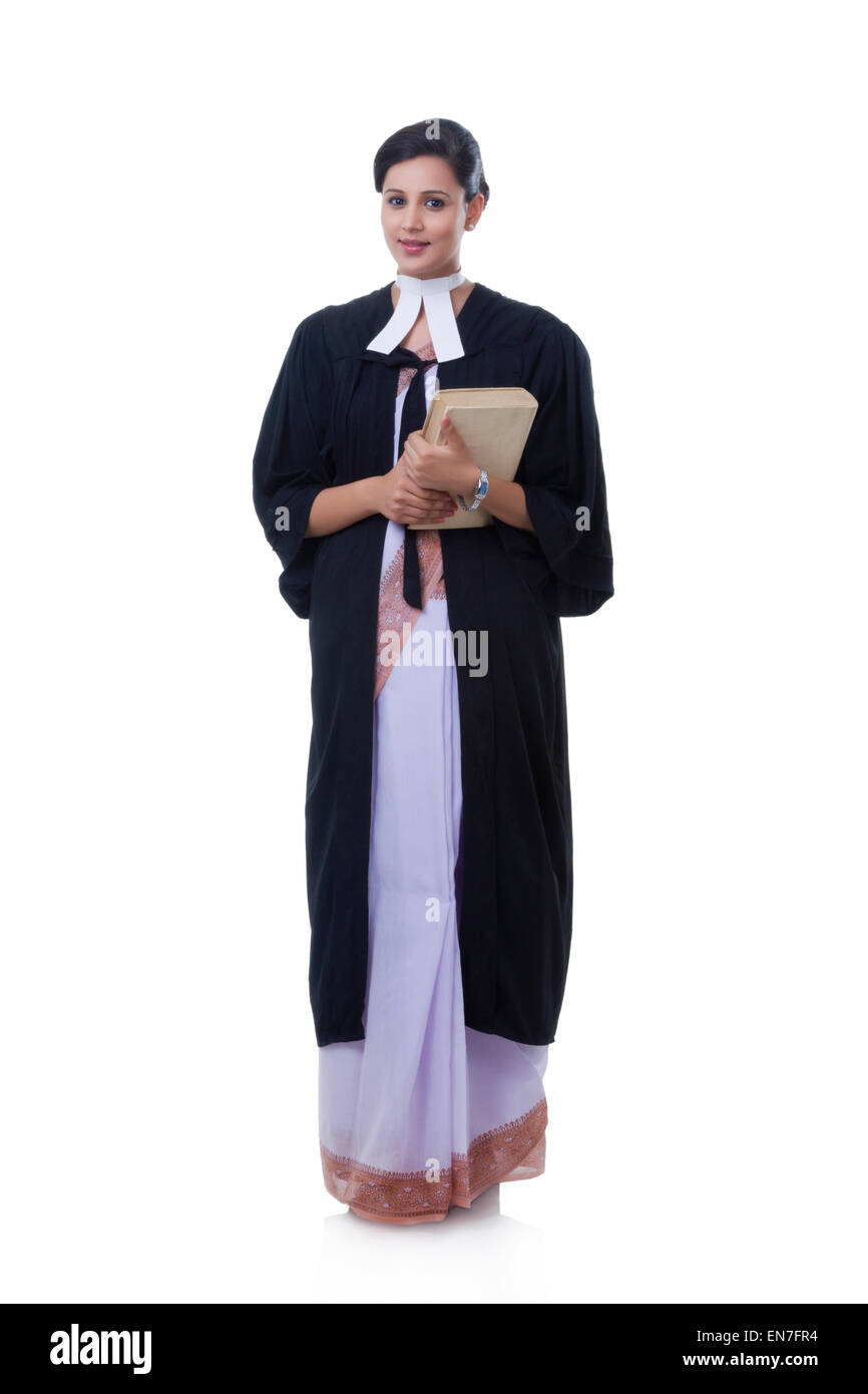 Portrait of female lawyer Stock Photo