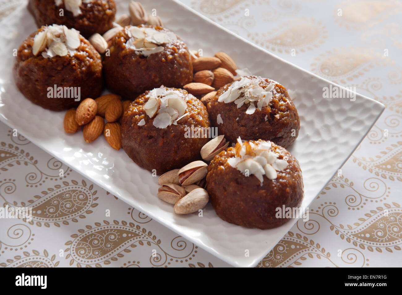 Habshi halwa Stock Photo Alamy