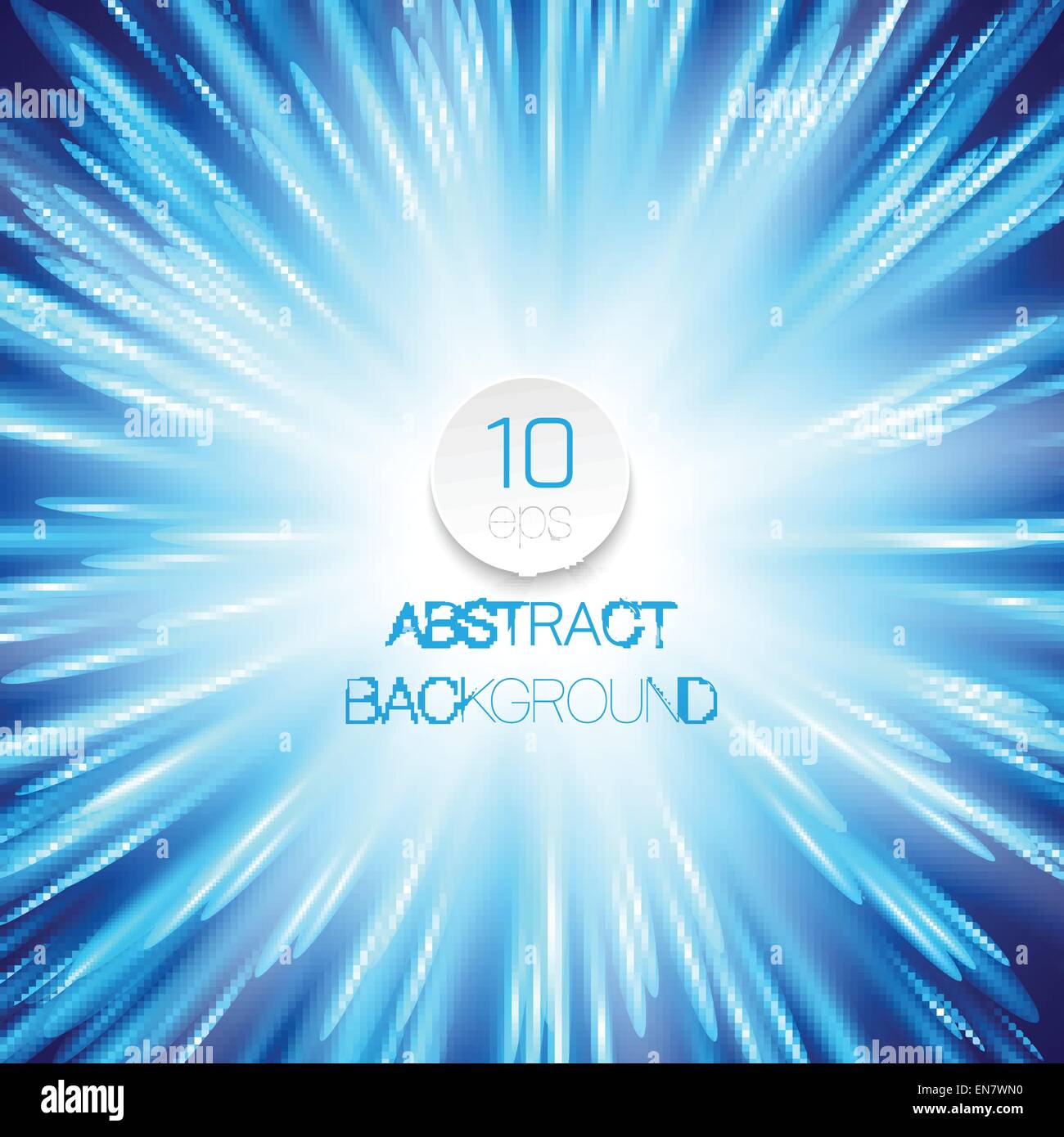Vector abstract background with glowing rays. EPS 10 Stock Vector Image ...