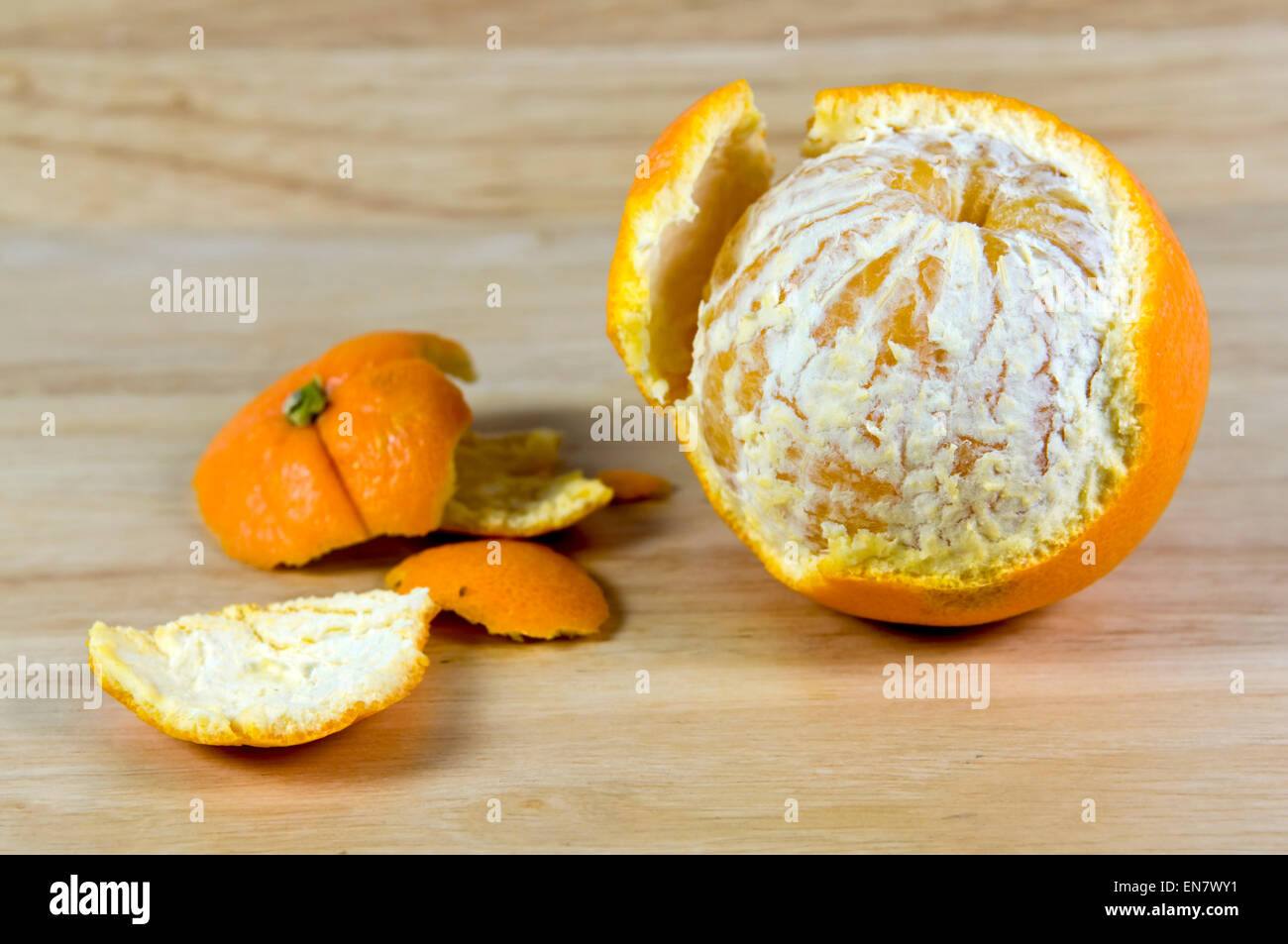Partially Peeled Orange Partially Peeled Orange