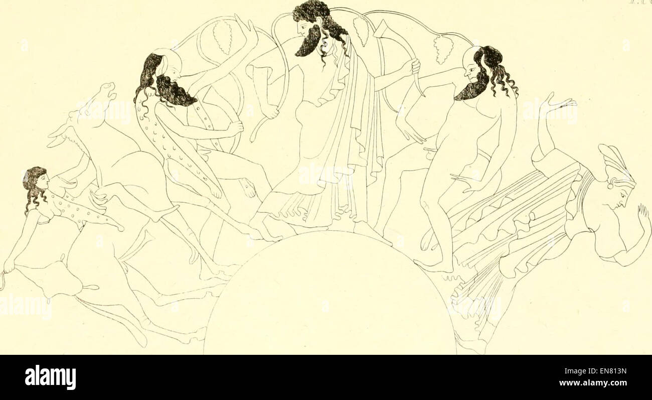INGHIRAMI(1835) Pitture di vasi fittili Vol3 T260 (14804783103) Stock Photo