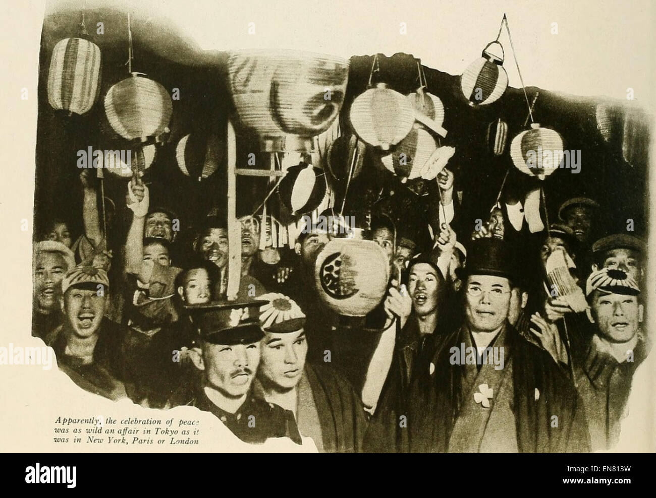 (1919) pic21 - Toky, Peace party Stock Photo