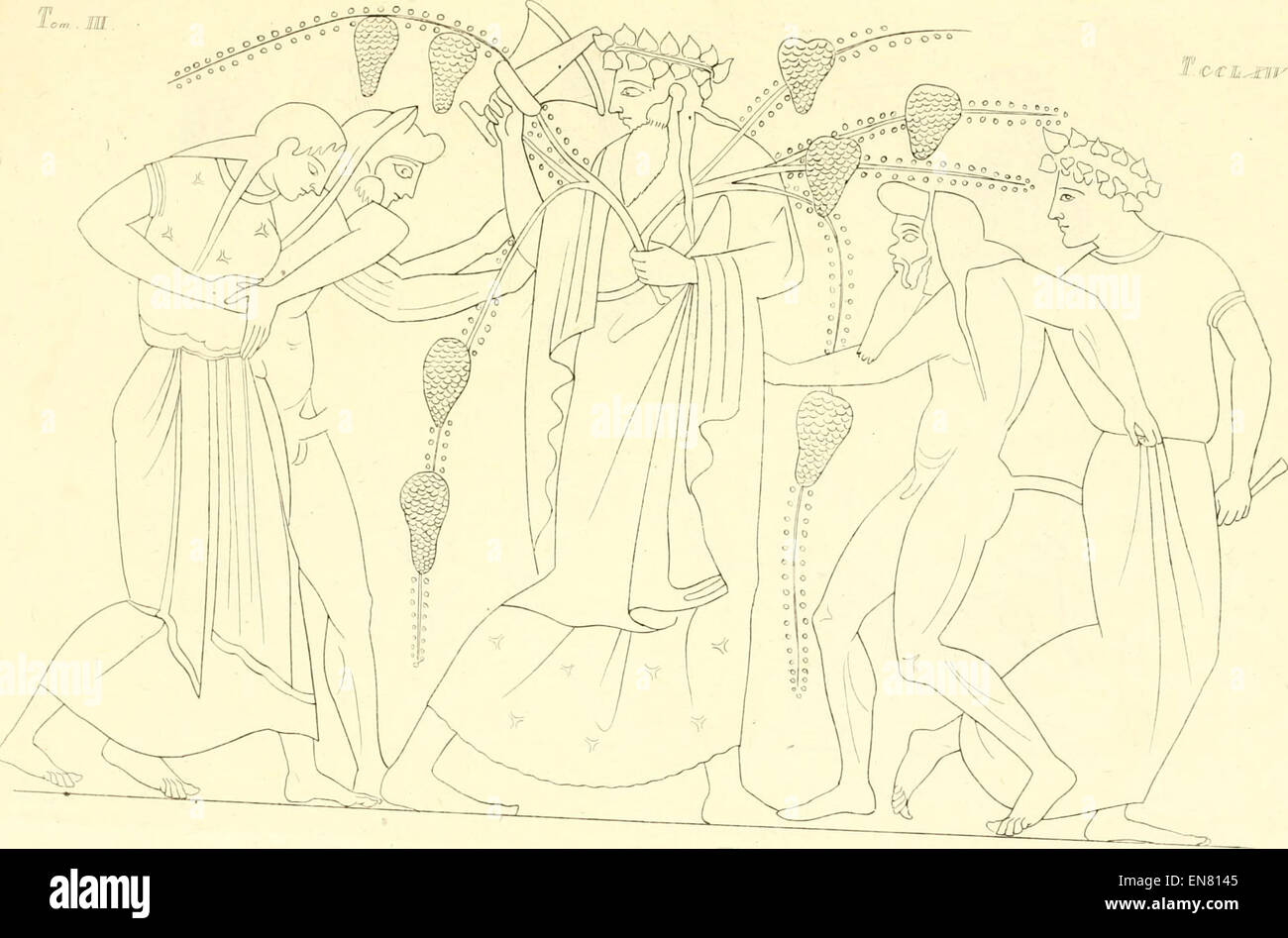 INGHIRAMI(1835) Pitture di vasi fittili Vol3 T264 (14598289928) Stock Photo