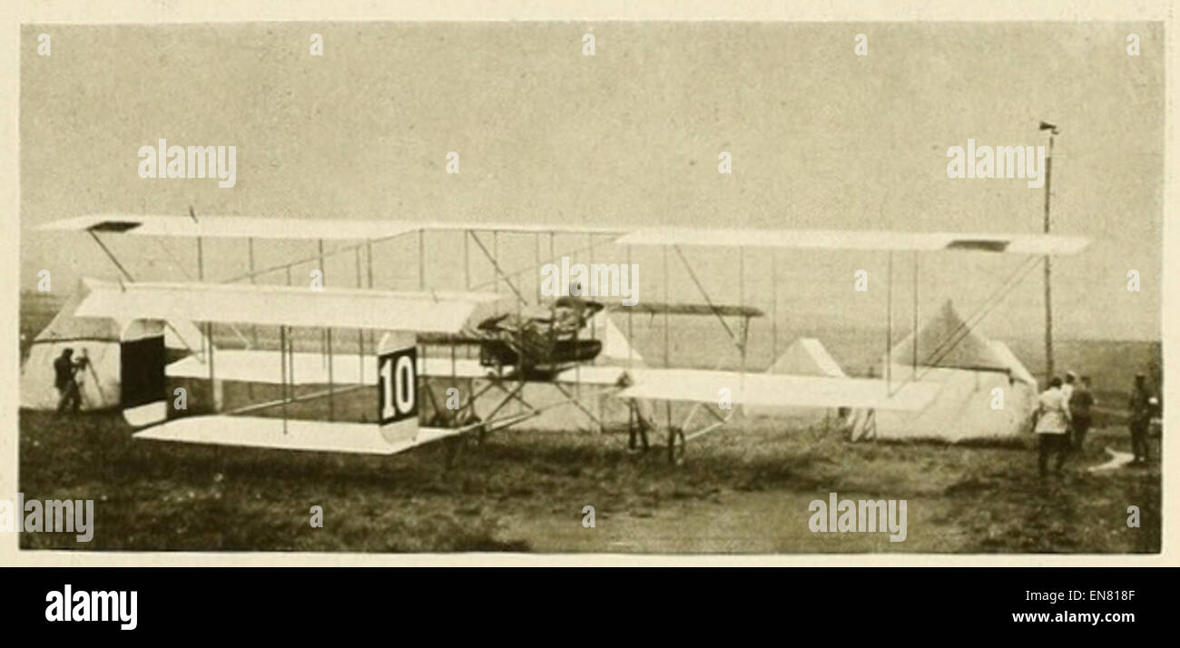 (1919) pic23 - A Japanese Aeroplane Stock Photo