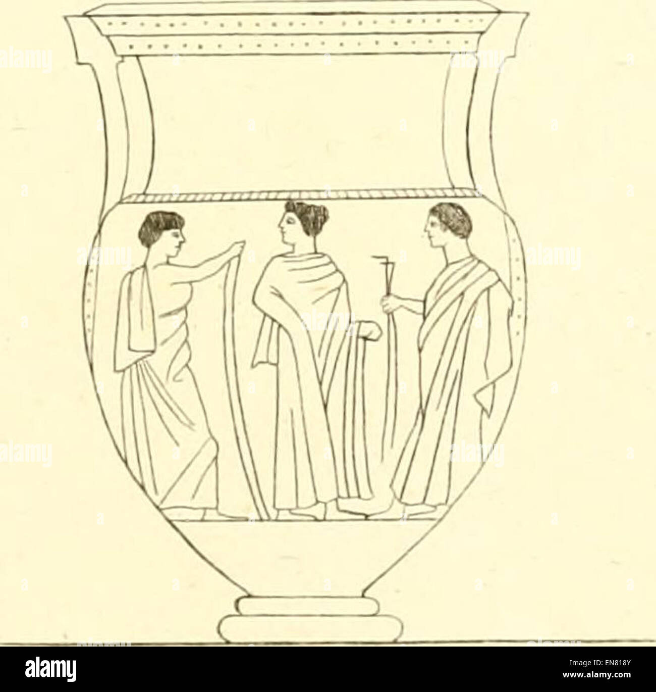 INGHIRAMI(1835) Pitture di vasi fittili Vol3 T275 (14598240930) Stock Photo