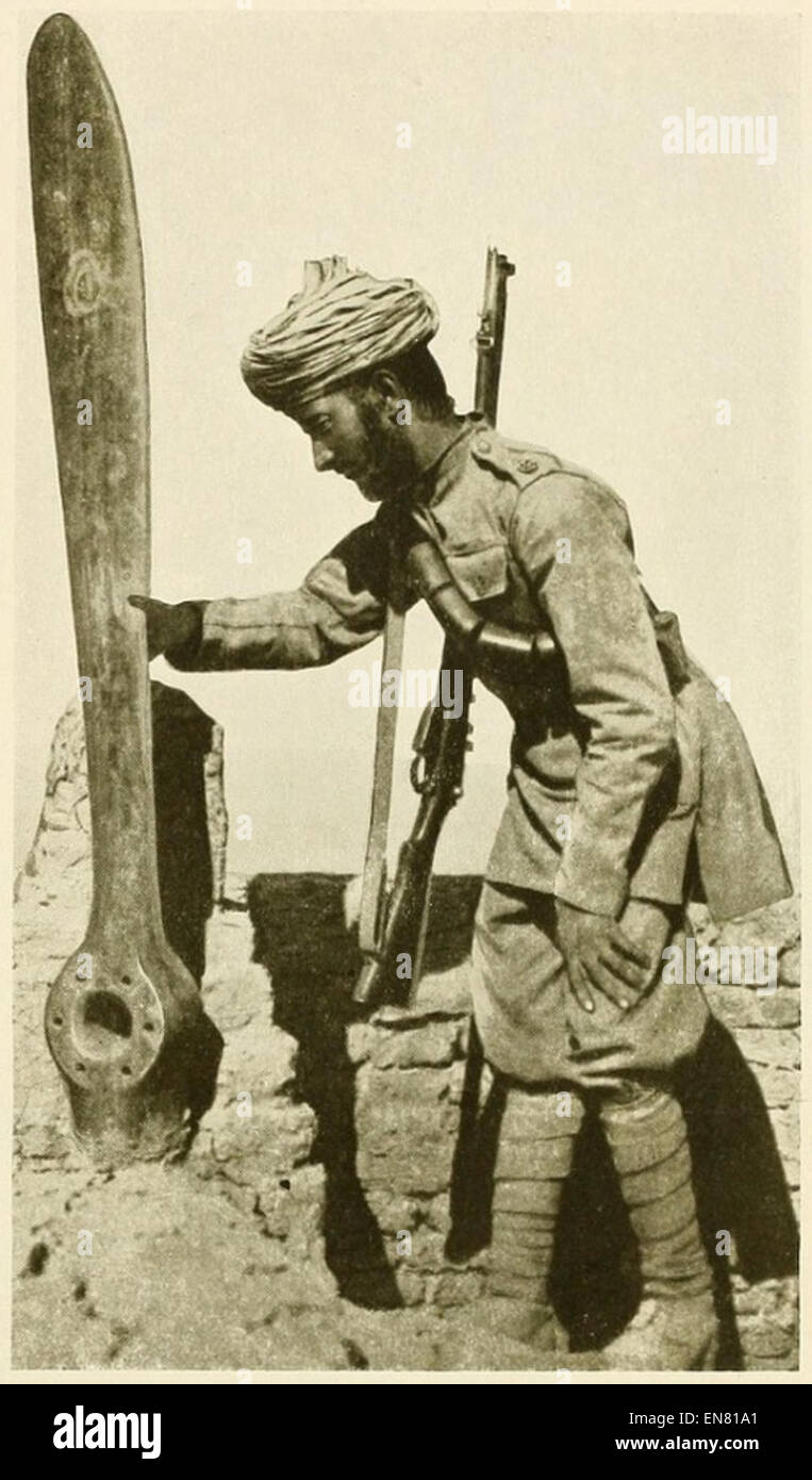(1919) pic26 - A indian Sepoy in France Stock Photo
