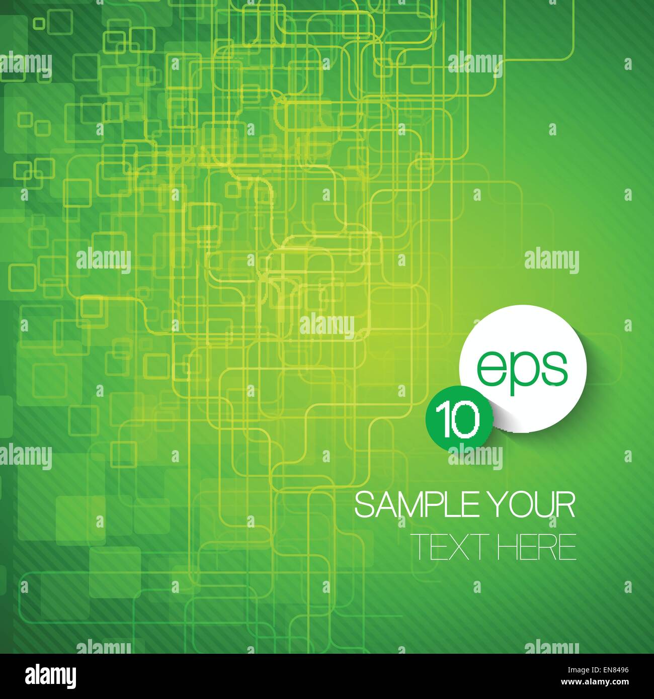 Geometric technology abstract background. Vector illustration. EPS 10 ...