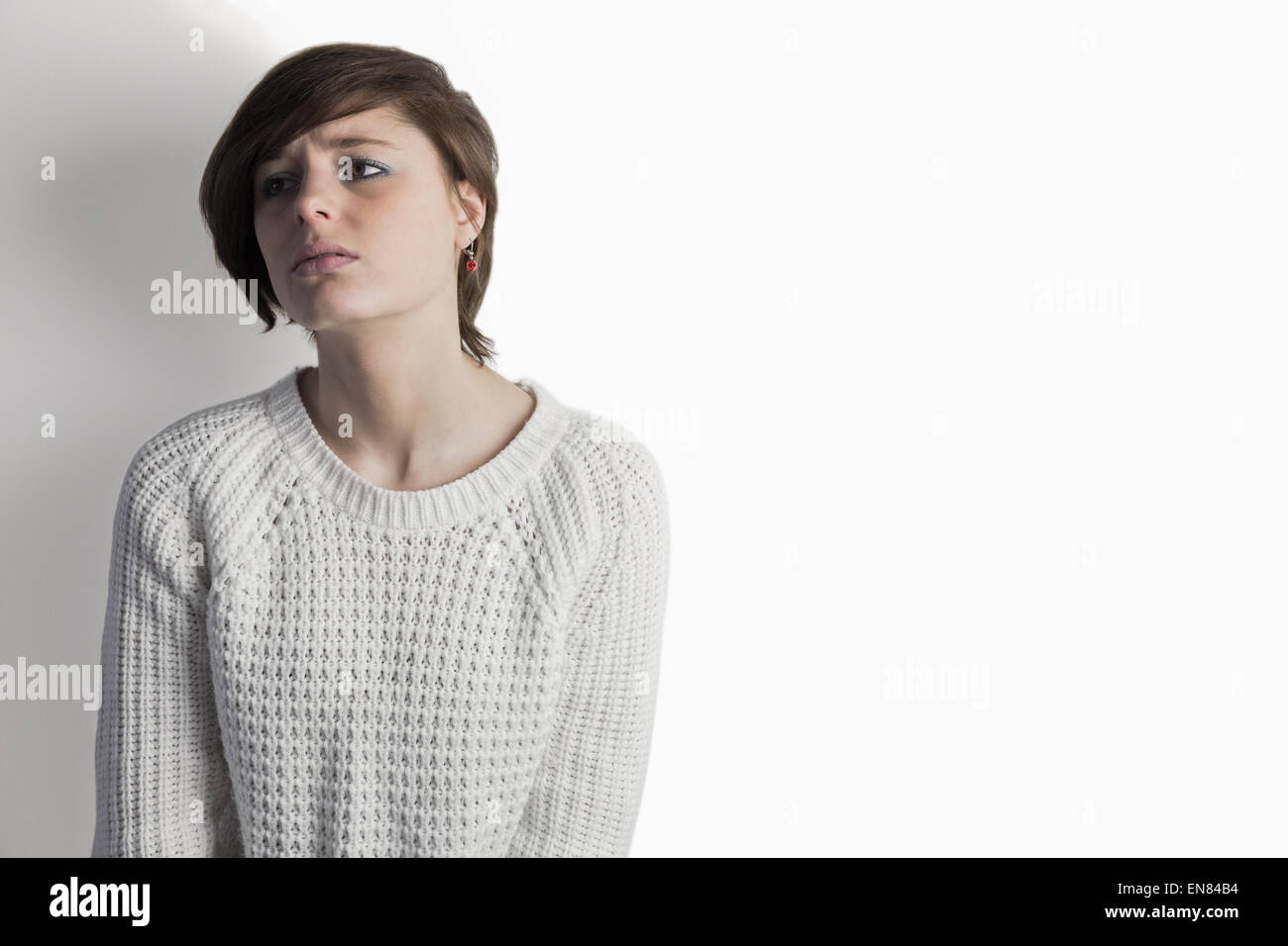 Sad pretty hi-res stock photography and images - Alamy