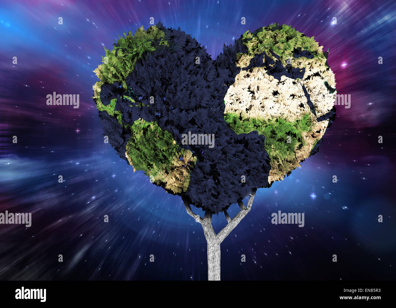 Heart Shaped World Map Stock Photos & Heart Shaped World Map Stock Images - Alamy