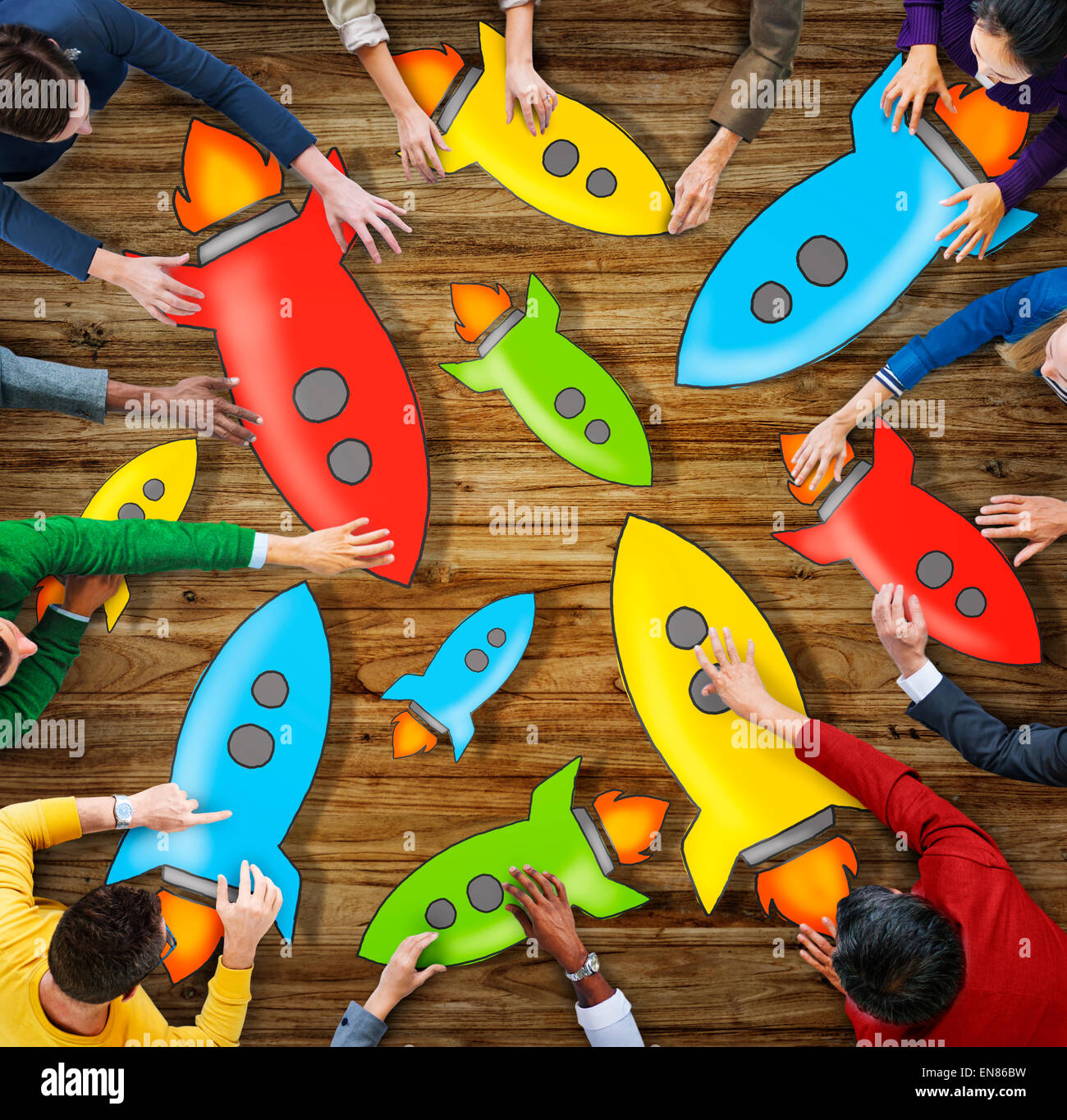 Sharing Rocketship Rocketships hi-res stock photography and images - Alamy