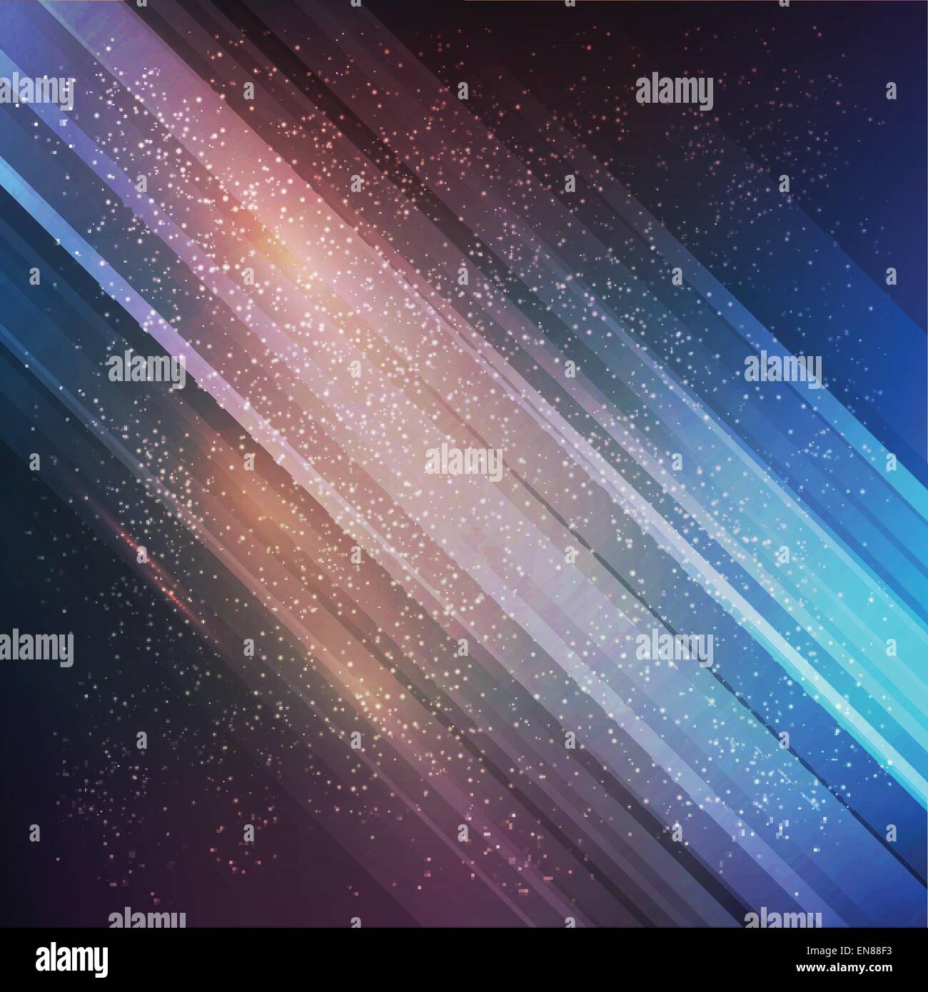 Abstract future vector background. Color gradient lines Stock Vector