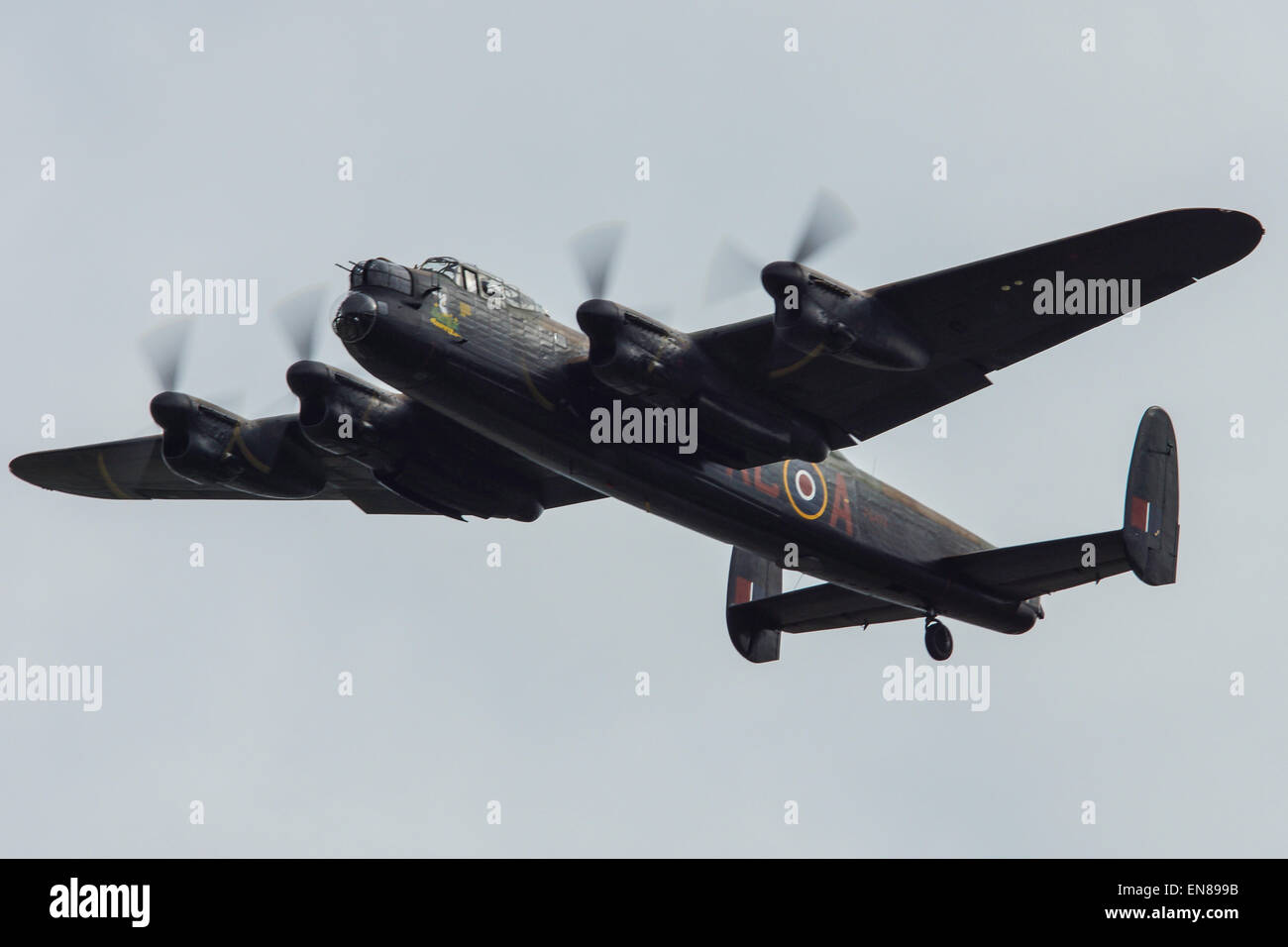 Lancaster bomber Stock Photo