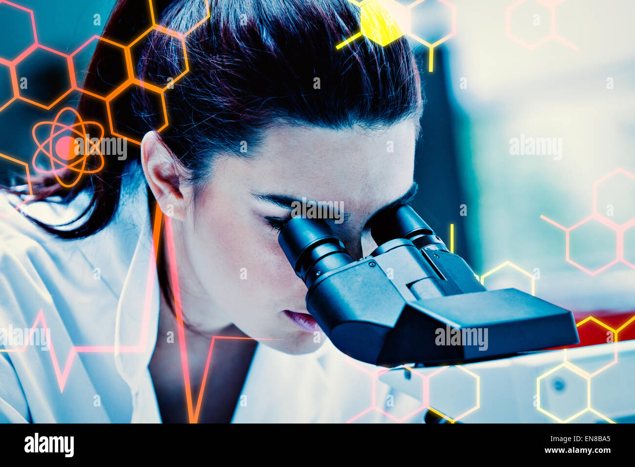 Beautiful doctor microscope hi-res stock photography and images - Alamy