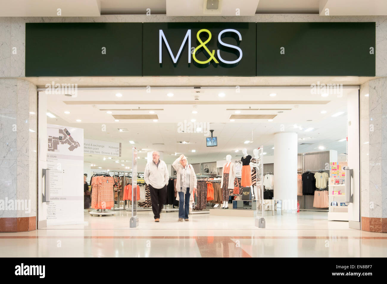 M&S store, Merry Hill, UK. Stock Photo