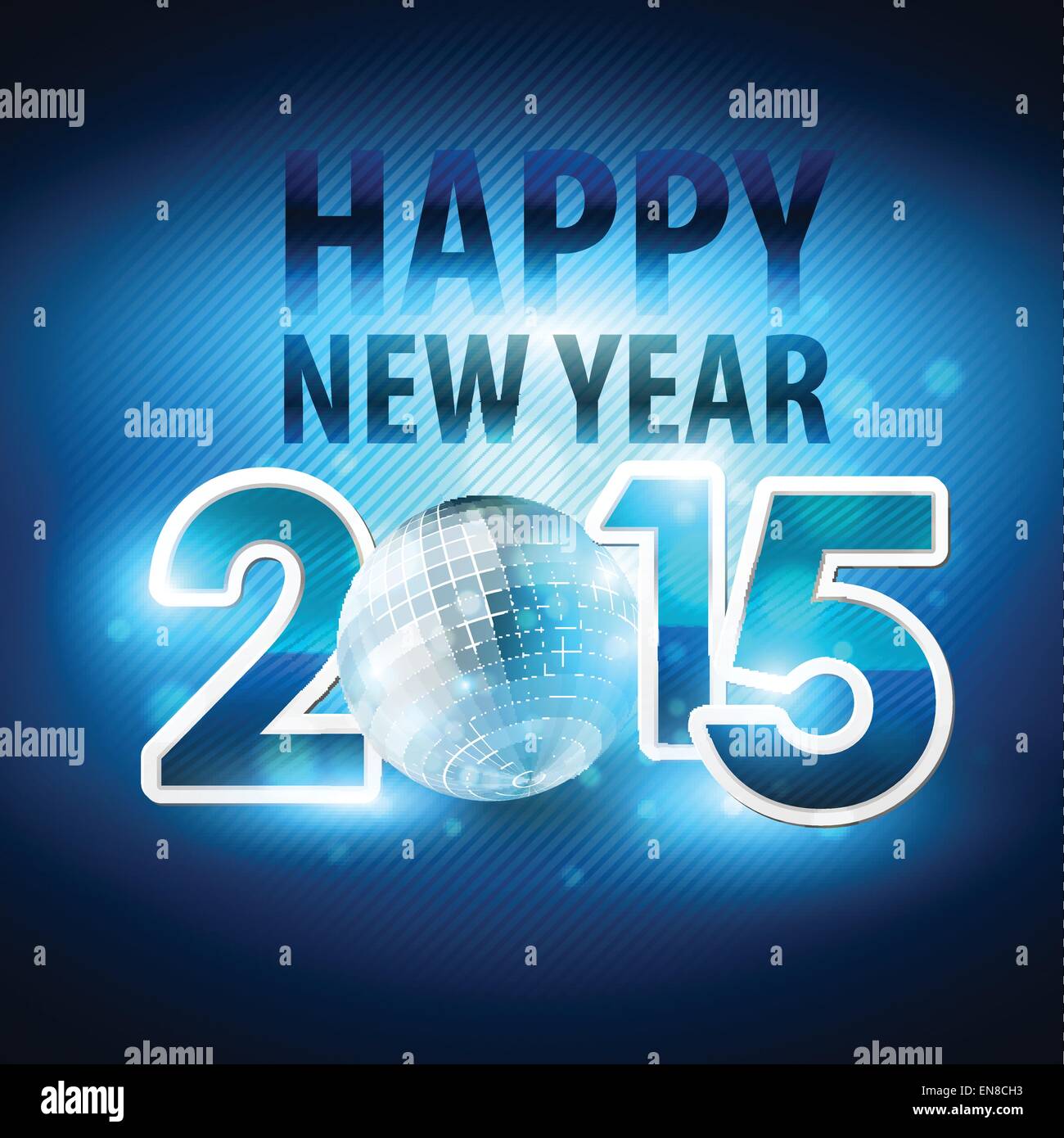 Happy New Year. Vector Illustration Stock Vector Image & Art - Alamy