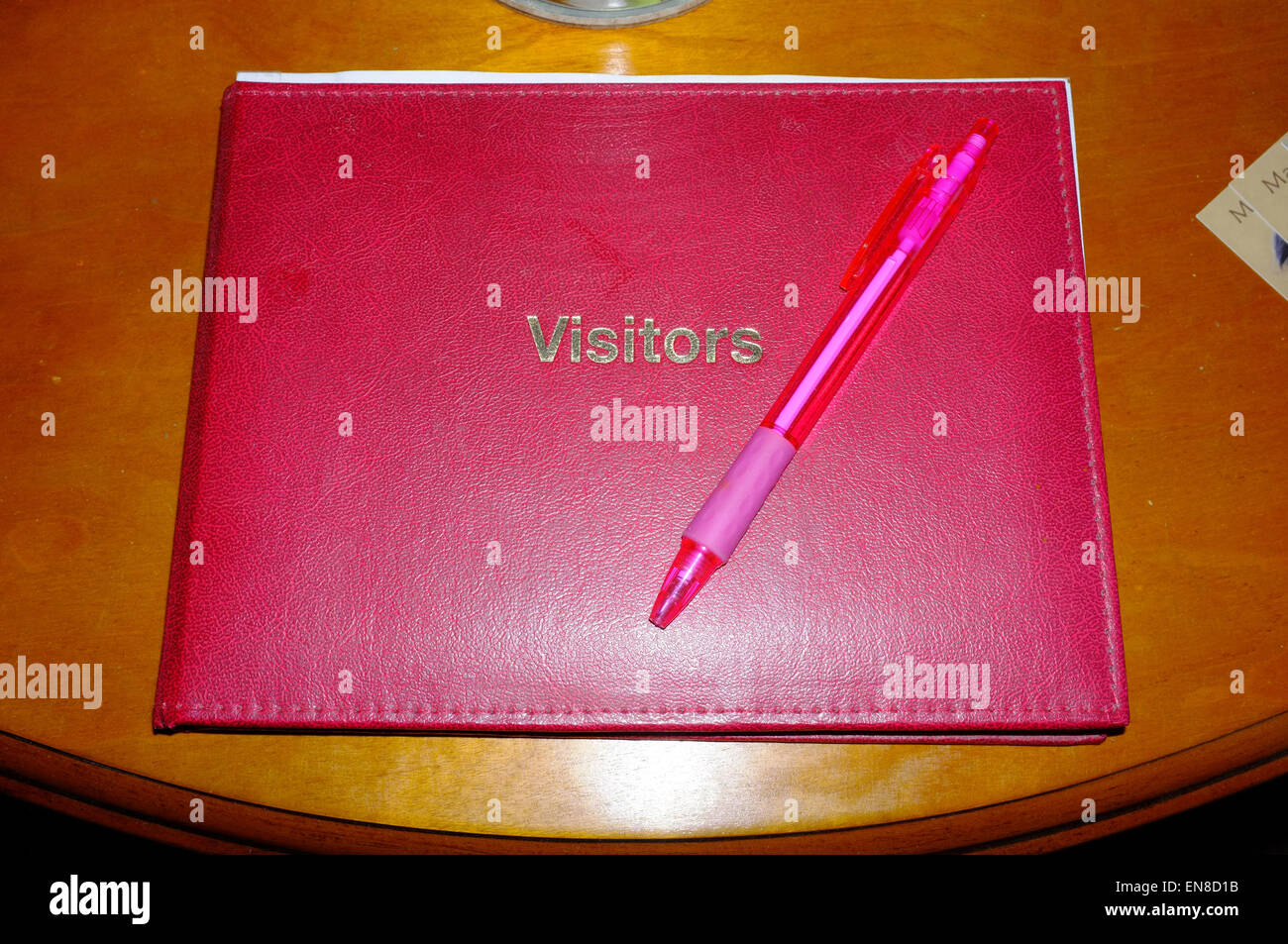 Visitor book comments hi-res stock photography and images - Alamy