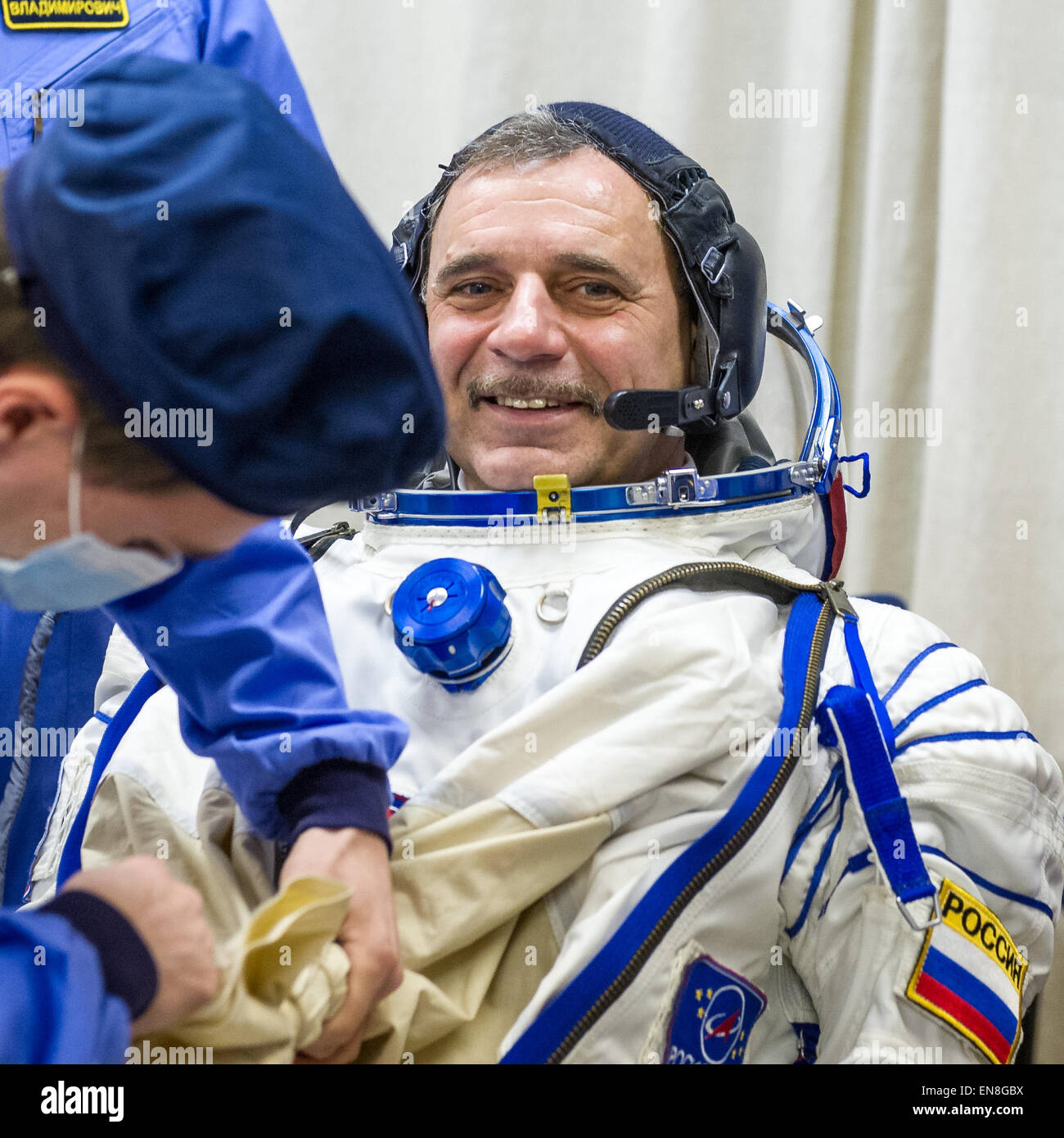 Expedition 43 Russian Cosmonaut Mikhail Kornienko of the Russian ...