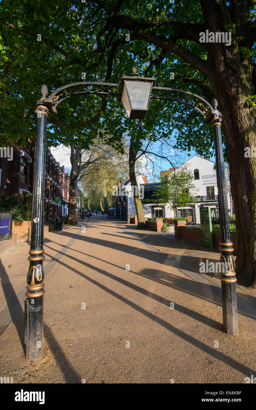 New Walk in Leicester, Leicestershire England UK Stock Photo Alamy