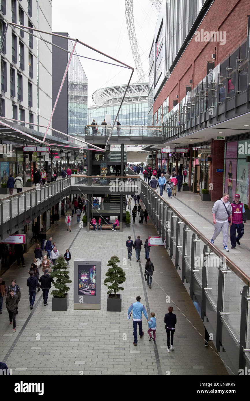 London designer outlet shopping mall centre Wembley London UK Stock Photo: 81940413 - Alamy