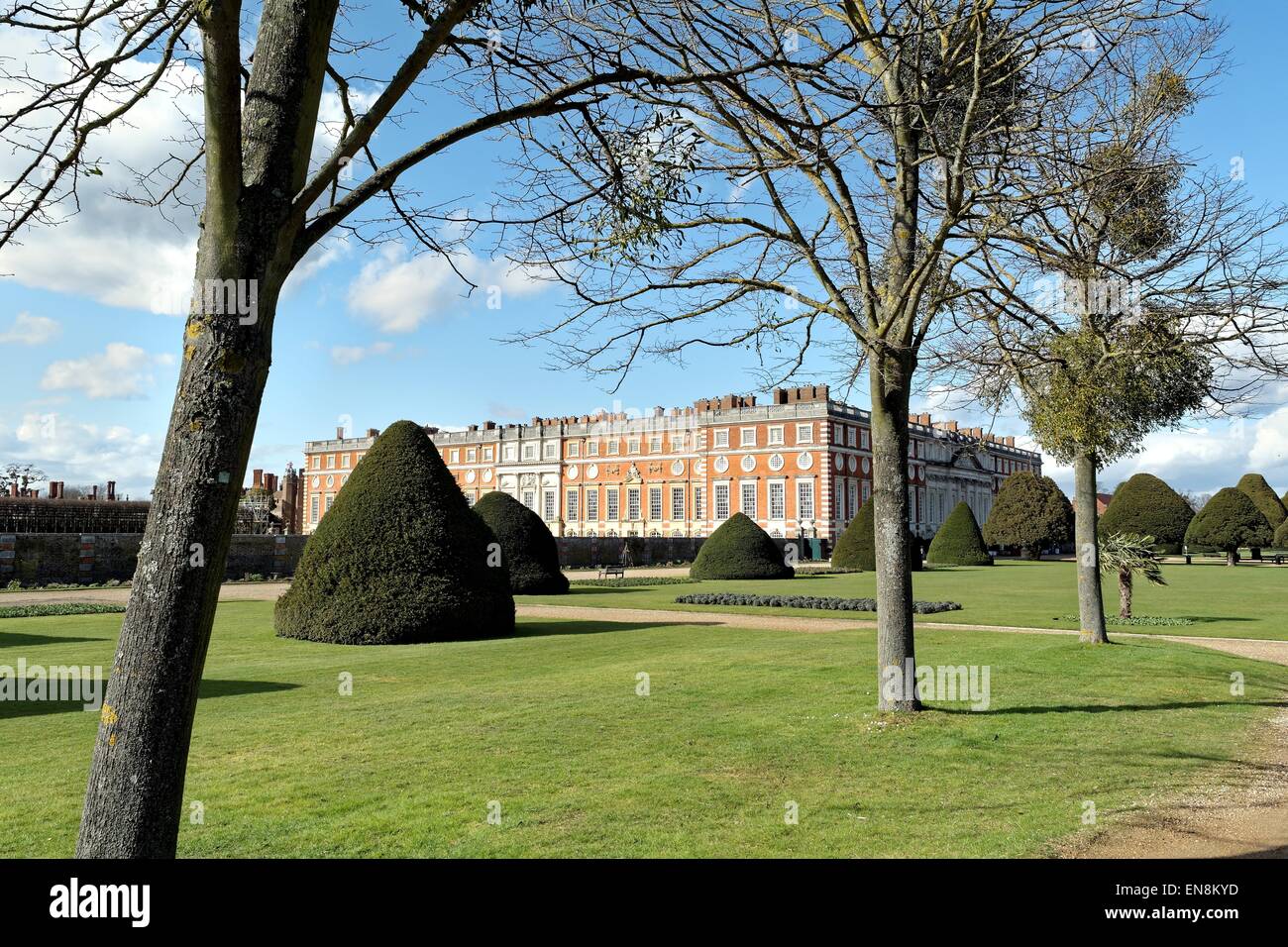 Hampton Court Palace West London UK Stock Photo
