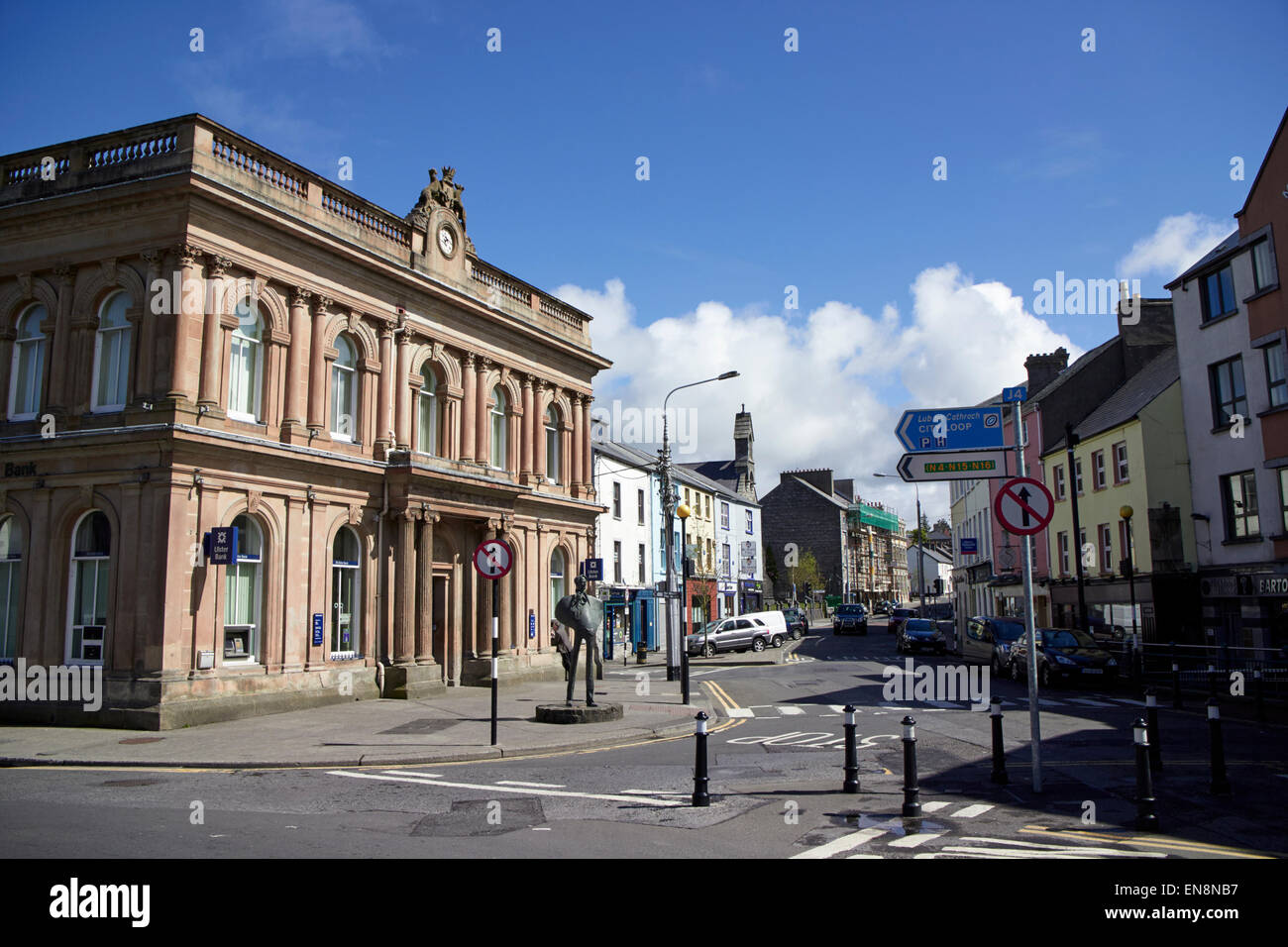 stephen street sligo town centre republic of ireland Stock Photo