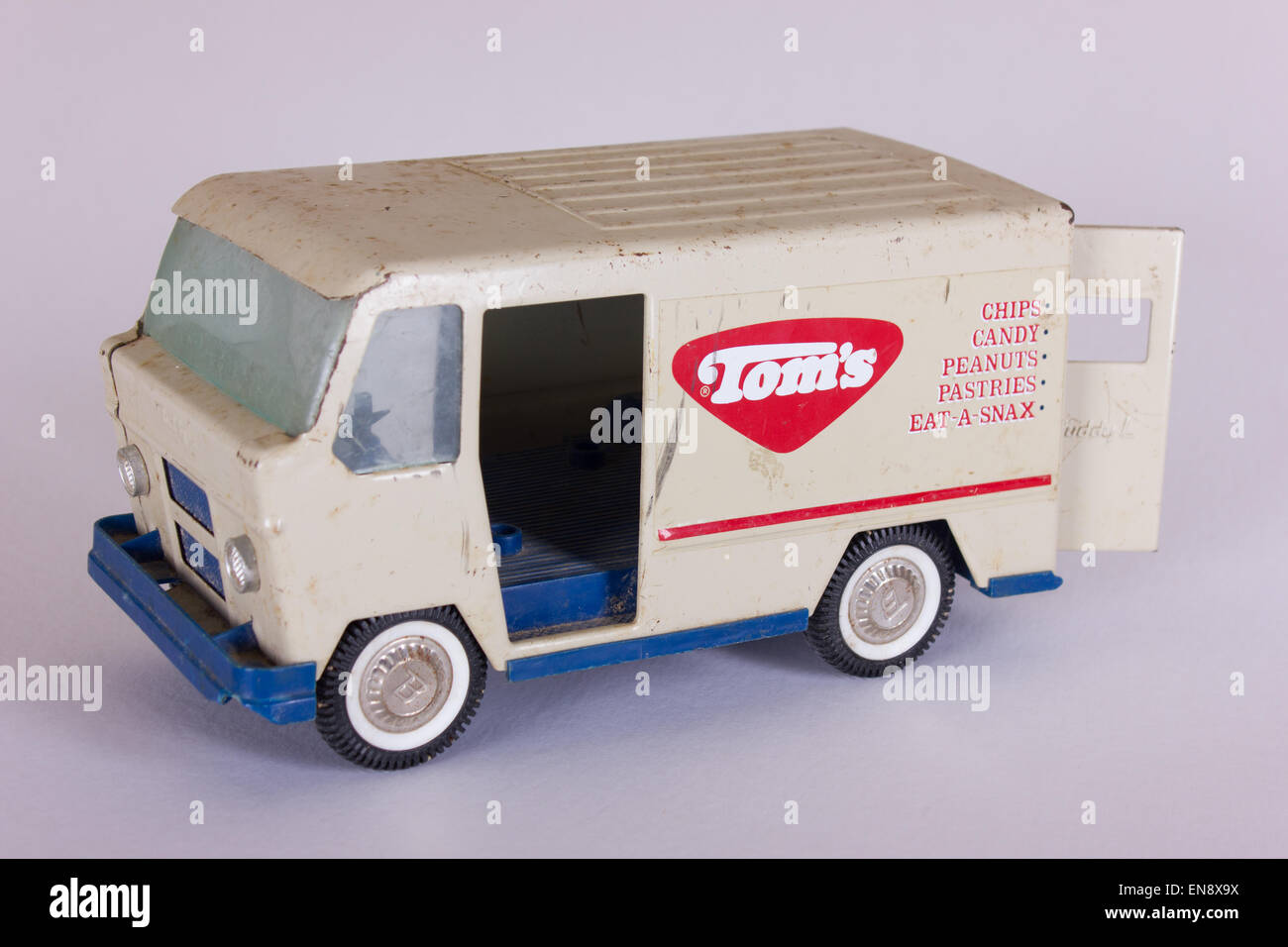 Buddy L Tom's delivery truck Stock Photo Alamy