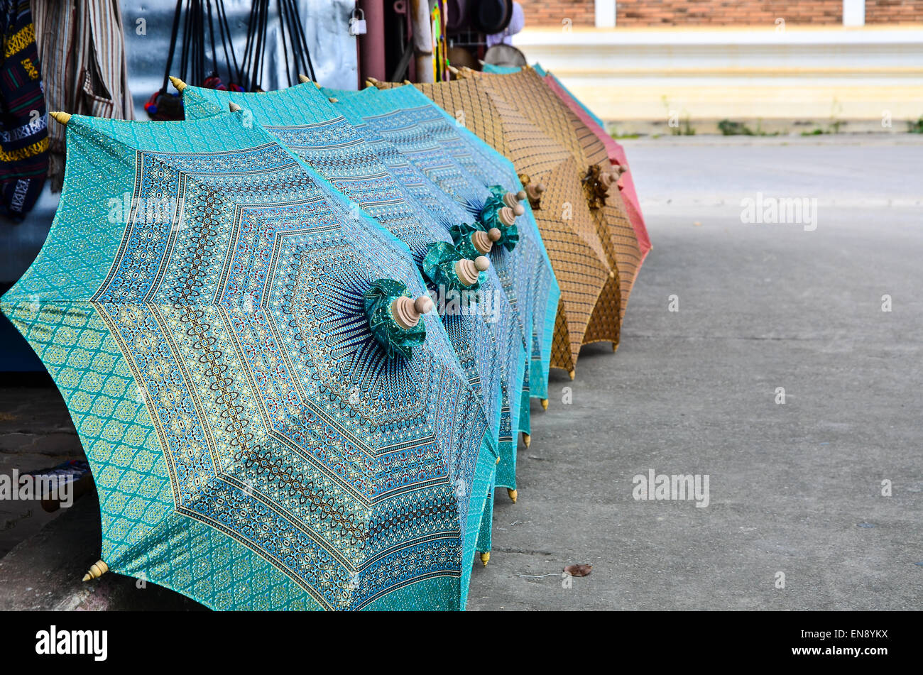 umbrella on sell Stock Photo Alamy