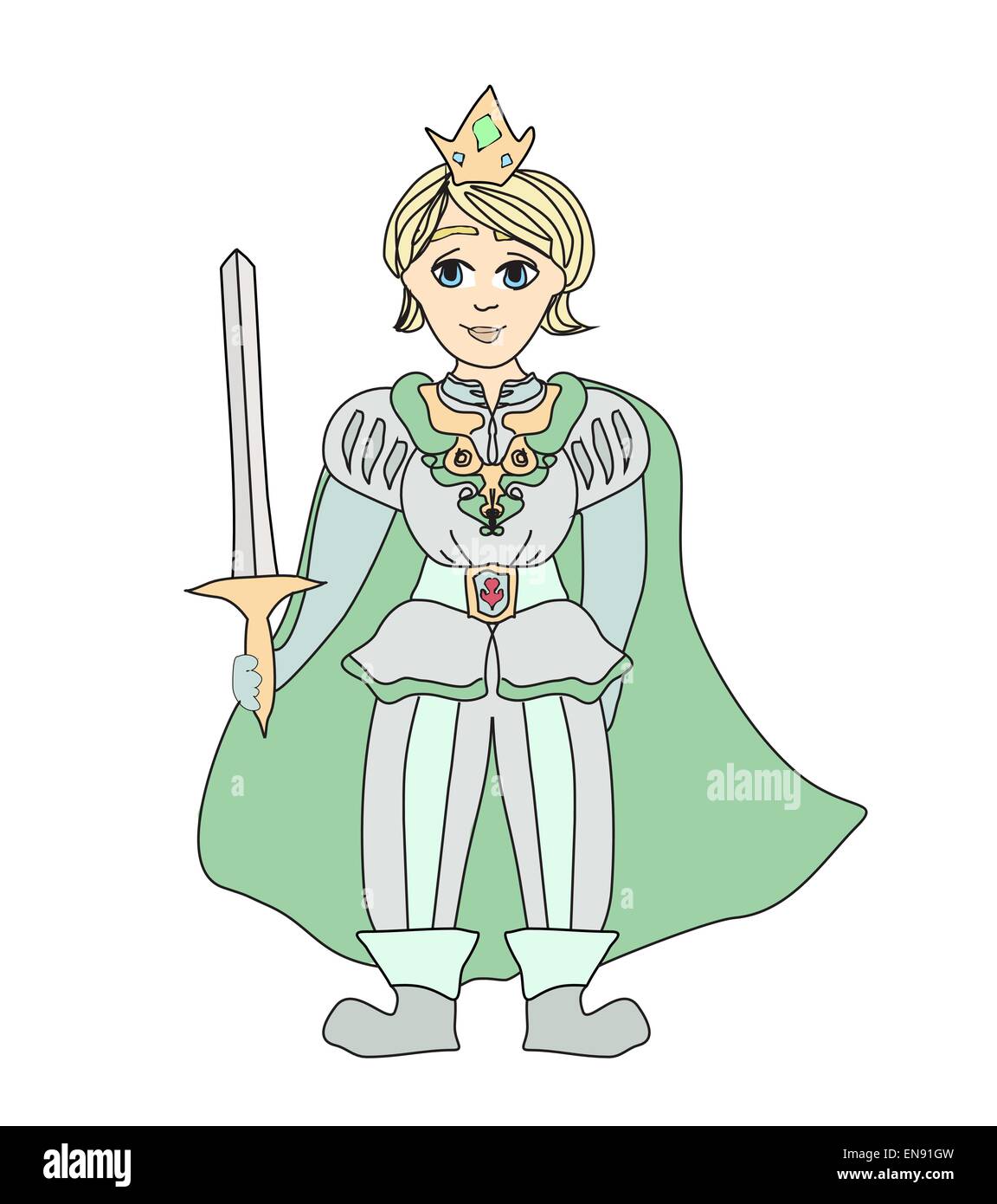 Prince Charming Cartoon Stock Photos & Prince Charming Cartoon Stock