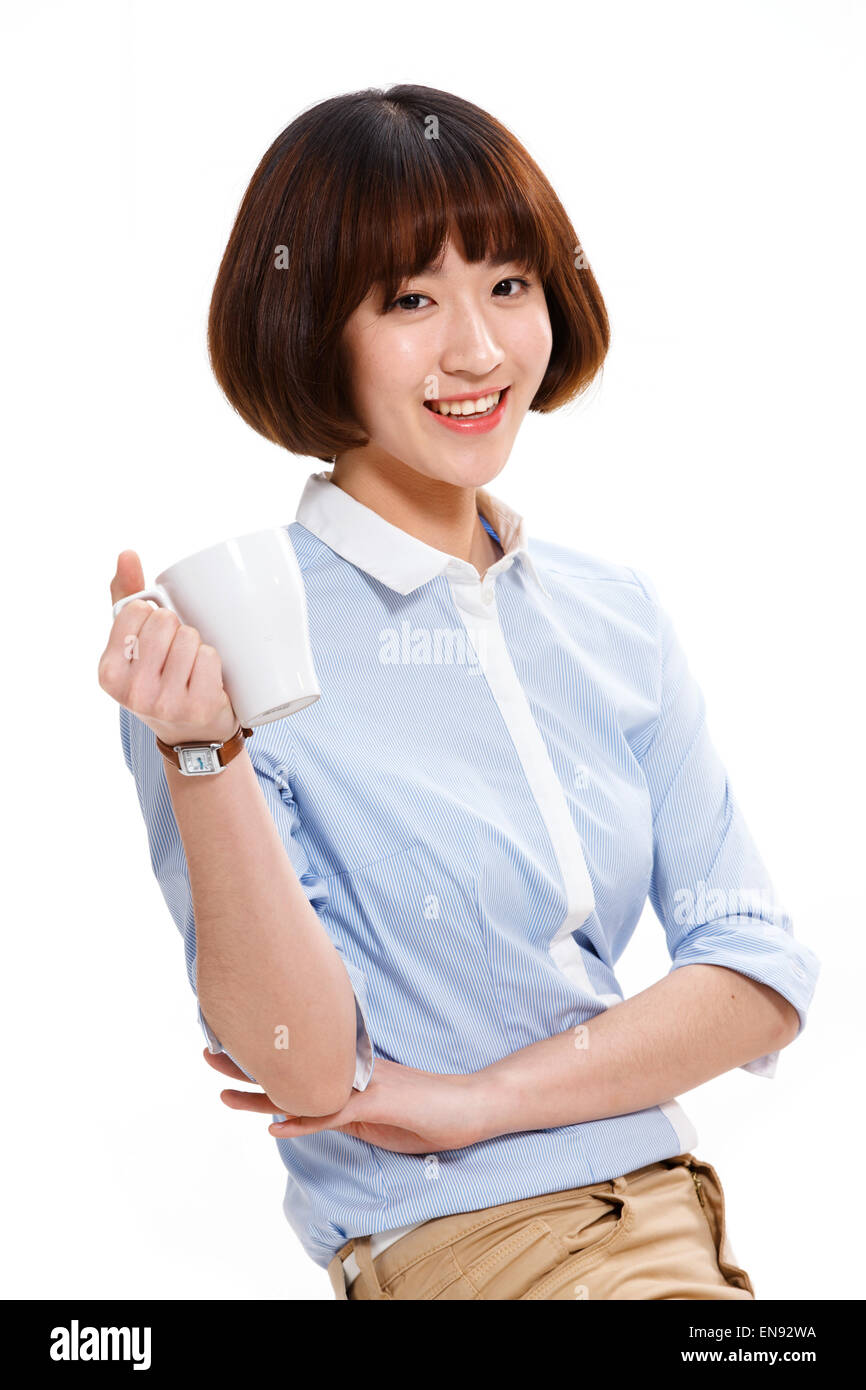 Woman holding glasses hires stock photography and images Alamy
