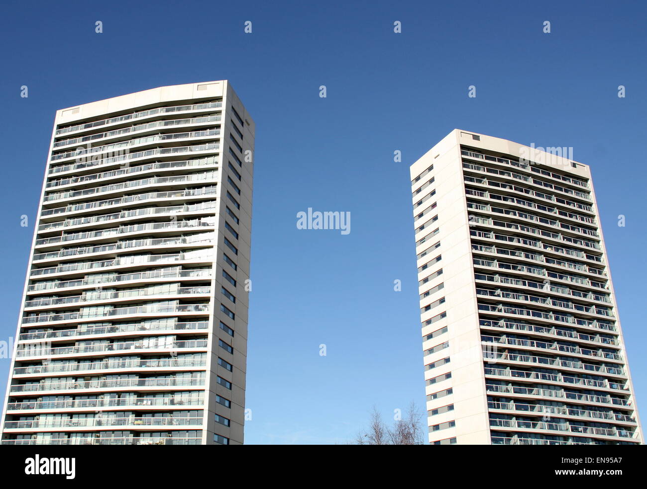 Modern apartment buildings in the city of Groningen Stock Photo Alamy