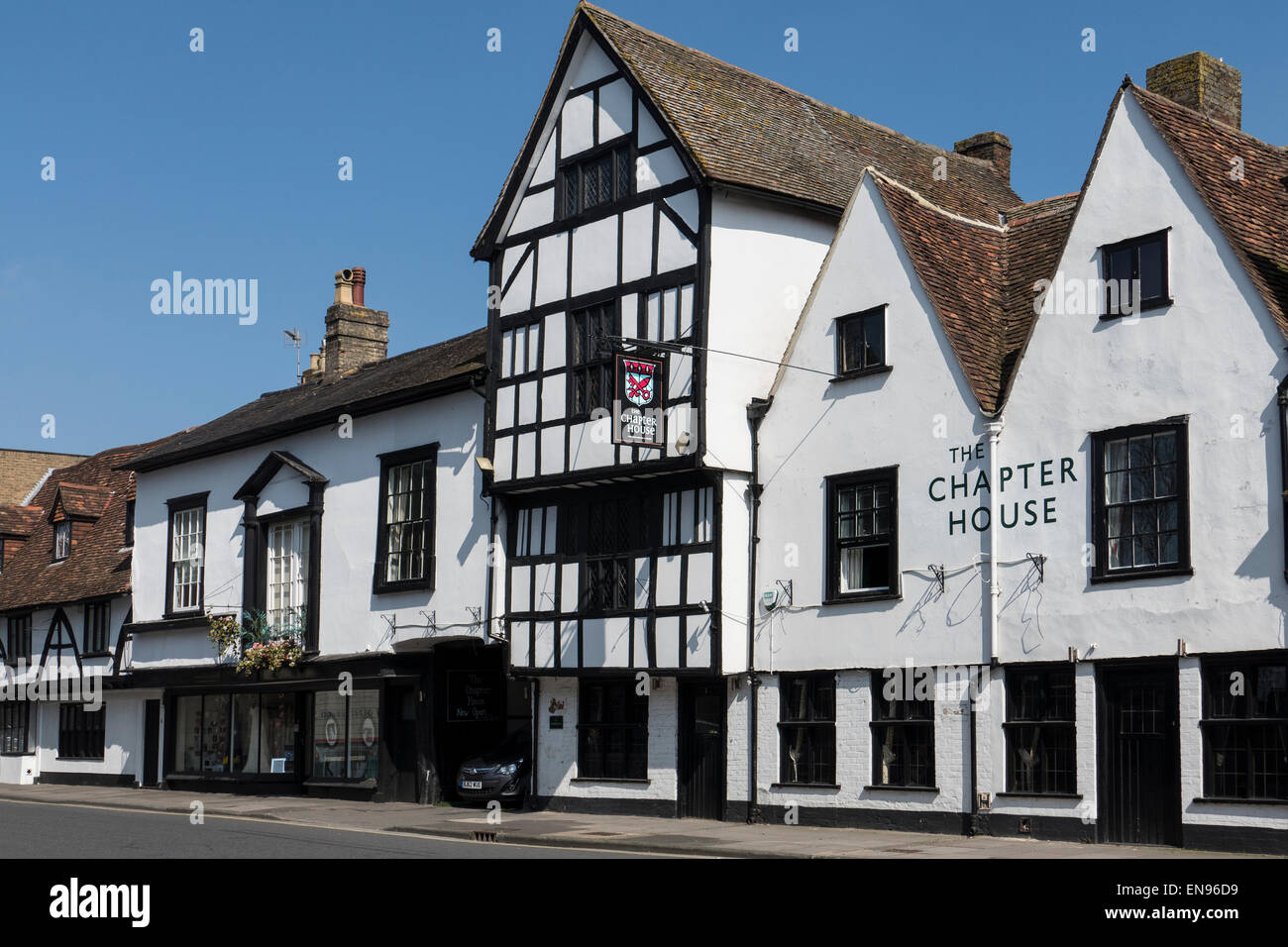 England, Wiltshire, Salisbury, The Chapter House Stock Photo