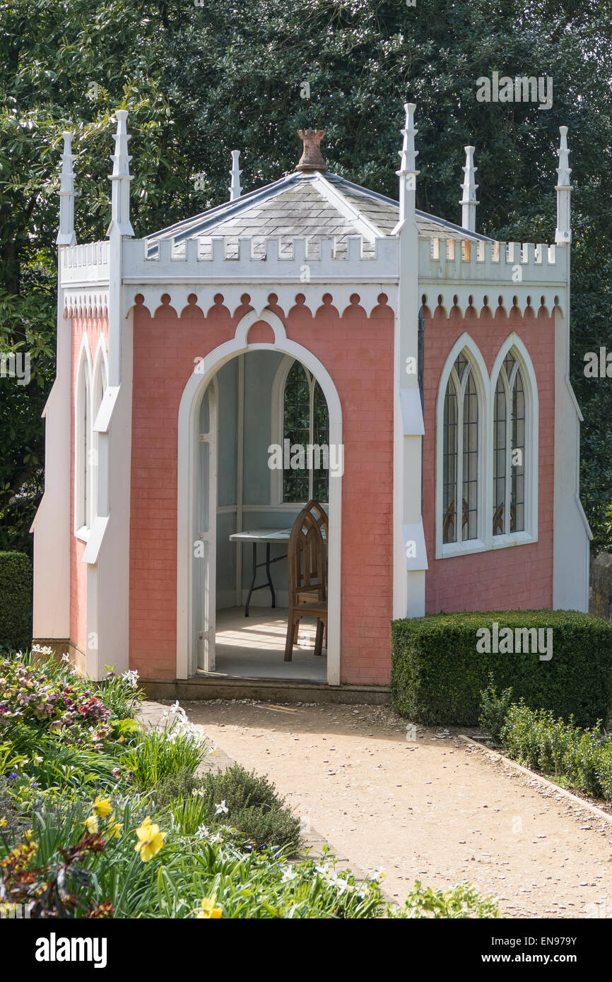 England, Gloucestershire, Painswick Rococo gardens, Eagle House Stock