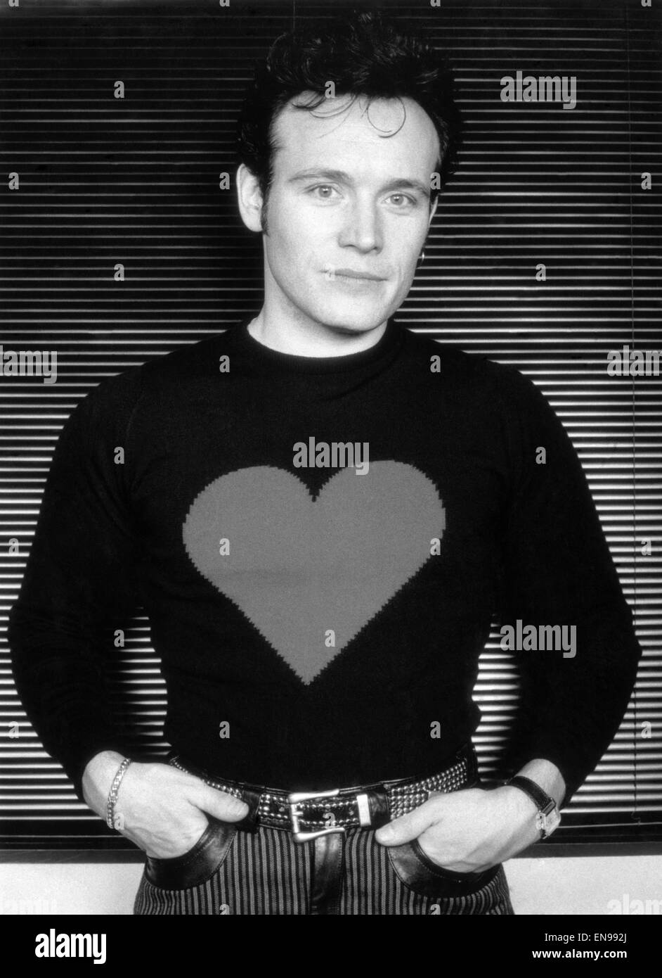 Adam Ant circa 1985. Stock Photo