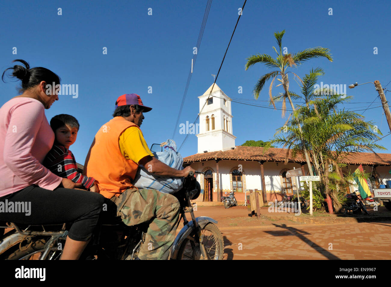 Concepción, Jesuit Missions of the Chiquitos,  World Heritage Site. Bolivia Stock Photo