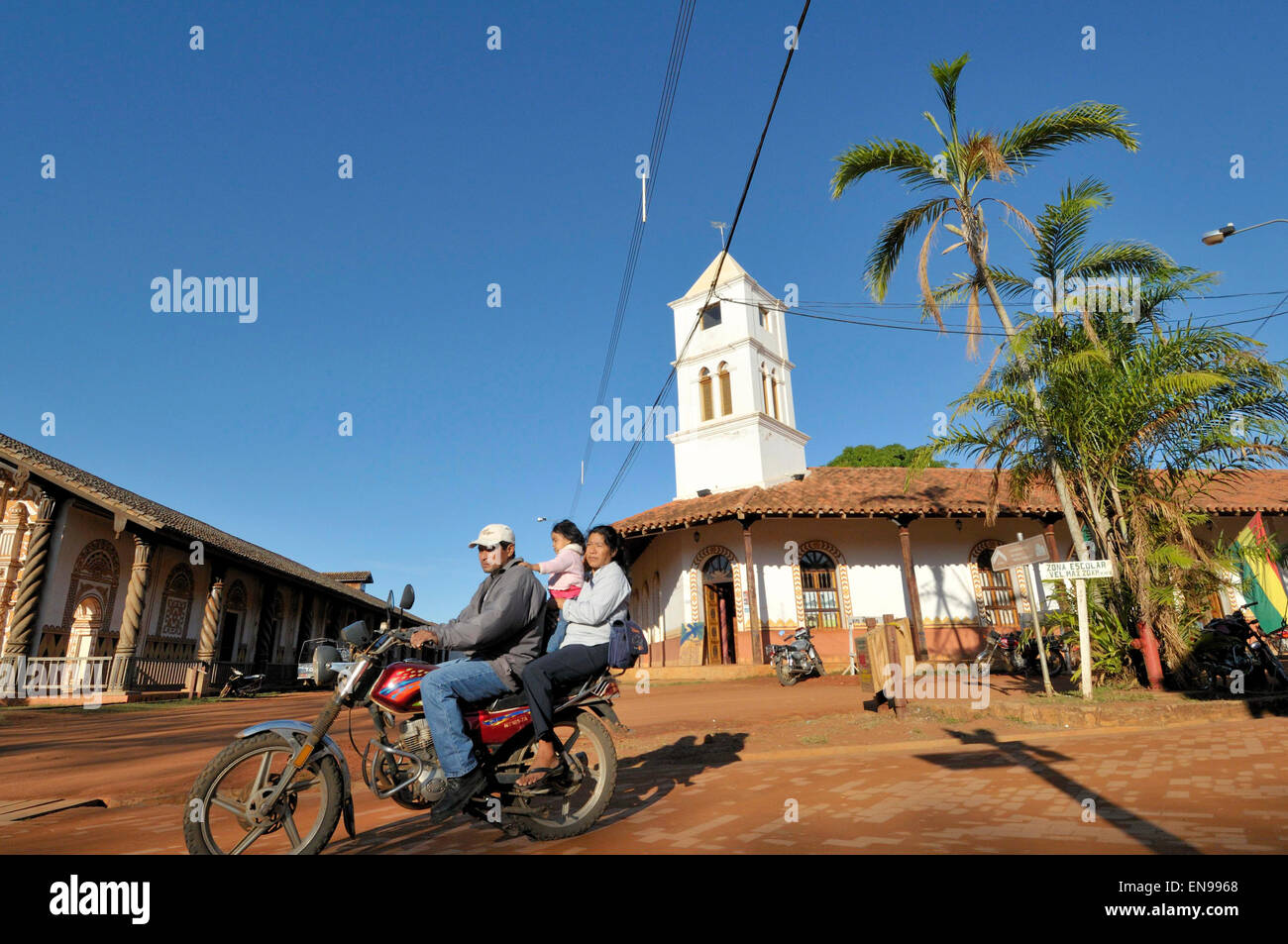 Concepción, Jesuit Missions of the Chiquitos,  World Heritage Site. Bolivia Stock Photo