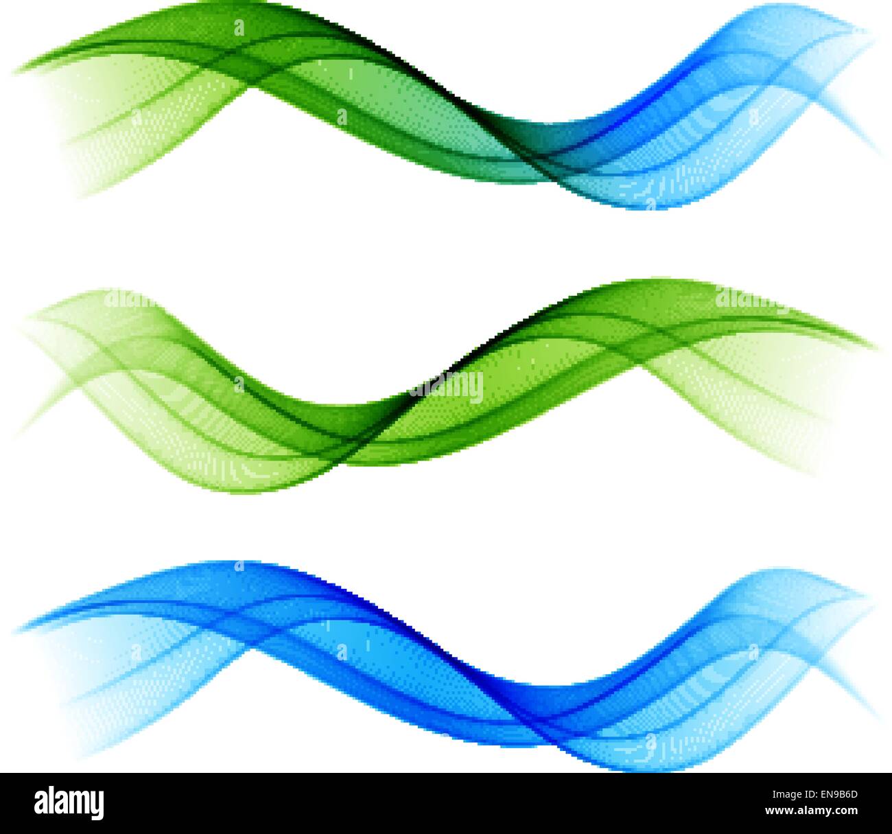 Set of color wave color wave Stock Vector Image & Art - Alamy