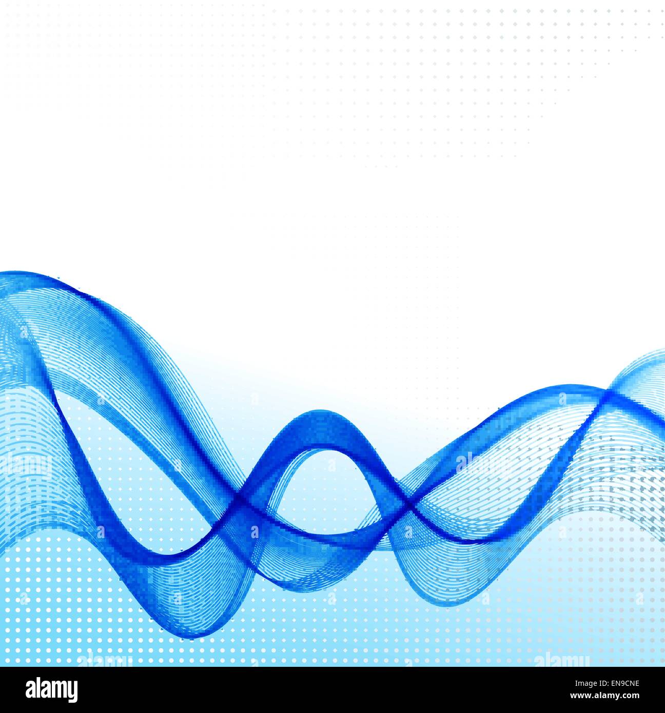 Vector Abstract background with blue smoke wave Stock Vector Image ...