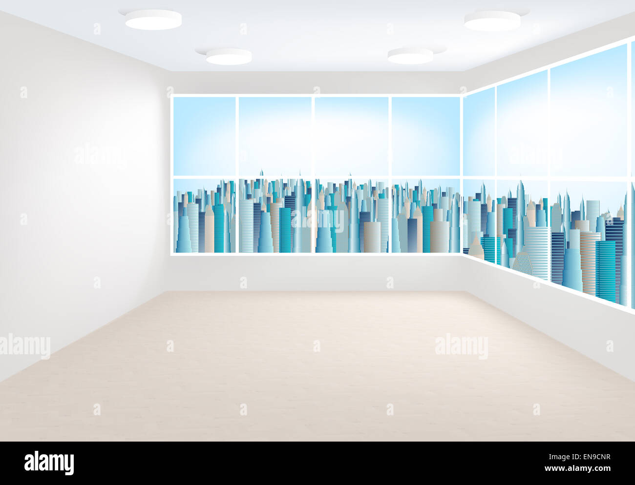 Modern office interior Stock Photo - Alamy
