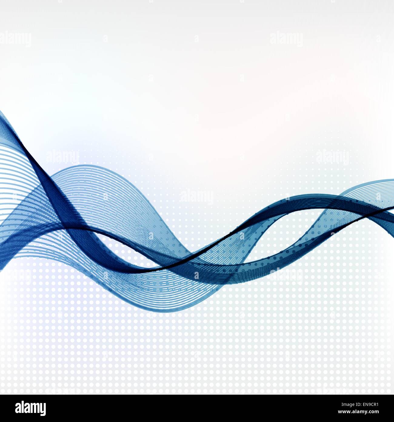 Vector Abstract background with blue smoke wave Stock Vector Image ...