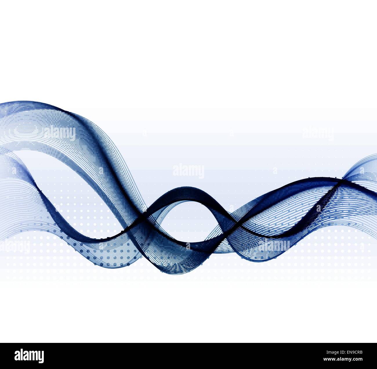 Vector Abstract background with blue smoke wave Stock Vector Image ...