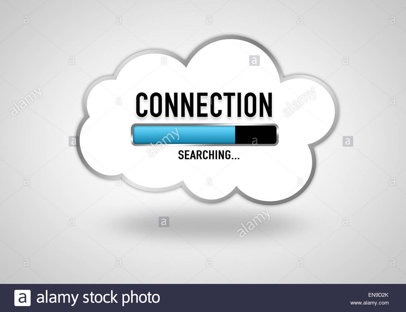 Connection Searching Icon Logo Stock Photo Alamy