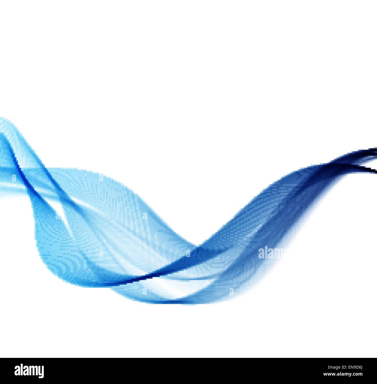 Vector Abstract background with blue smoke wave Stock Vector Image ...
