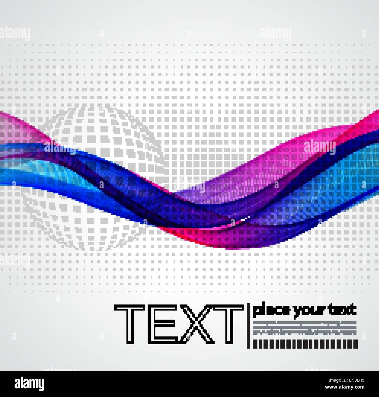 Abstract colorful transparent smoke wave vector background Stock Vector ...
