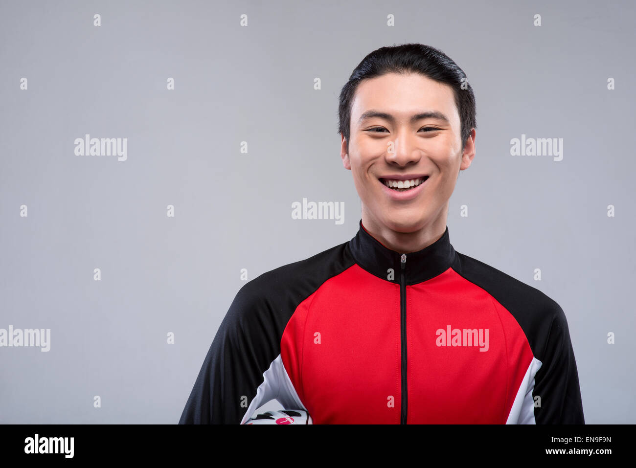 Man holding helmet hi-res stock photography and images - Alamy