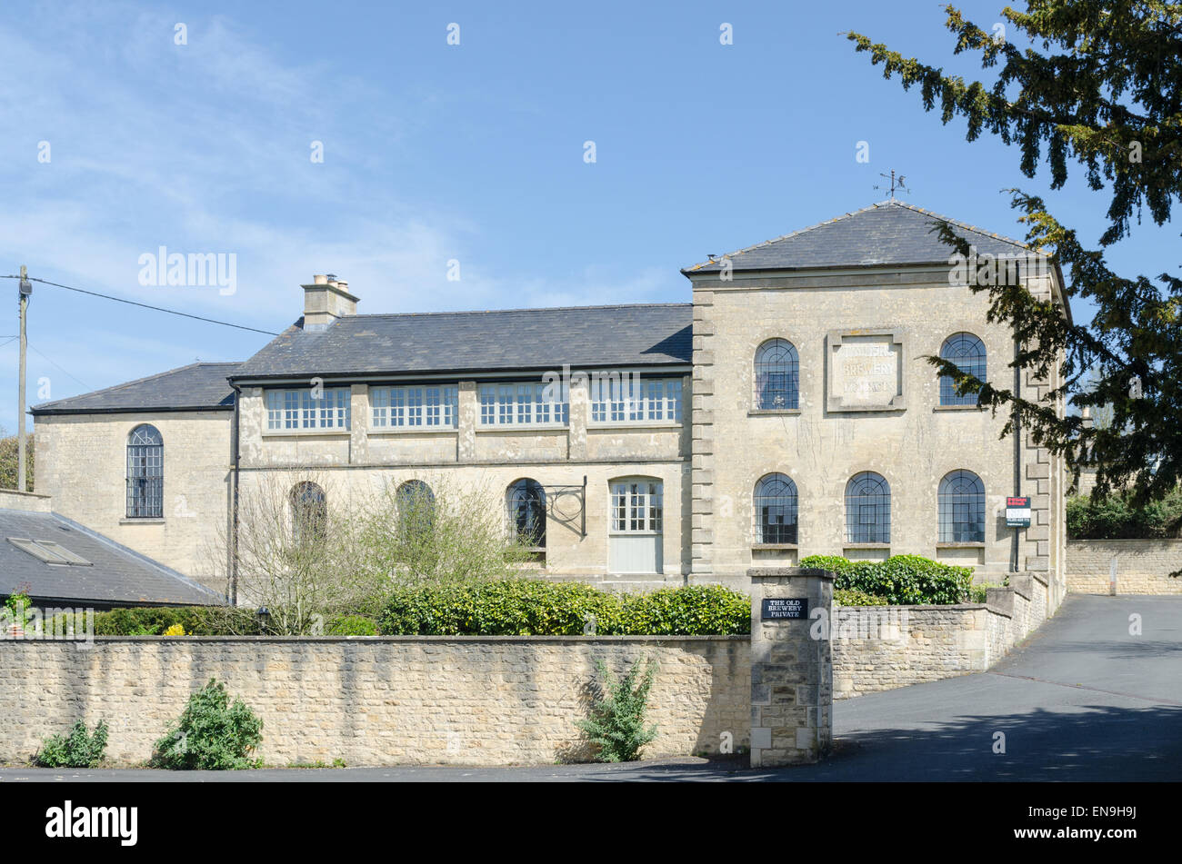 The Old Brewery in Northleach in the Cotswolds which is now appartments