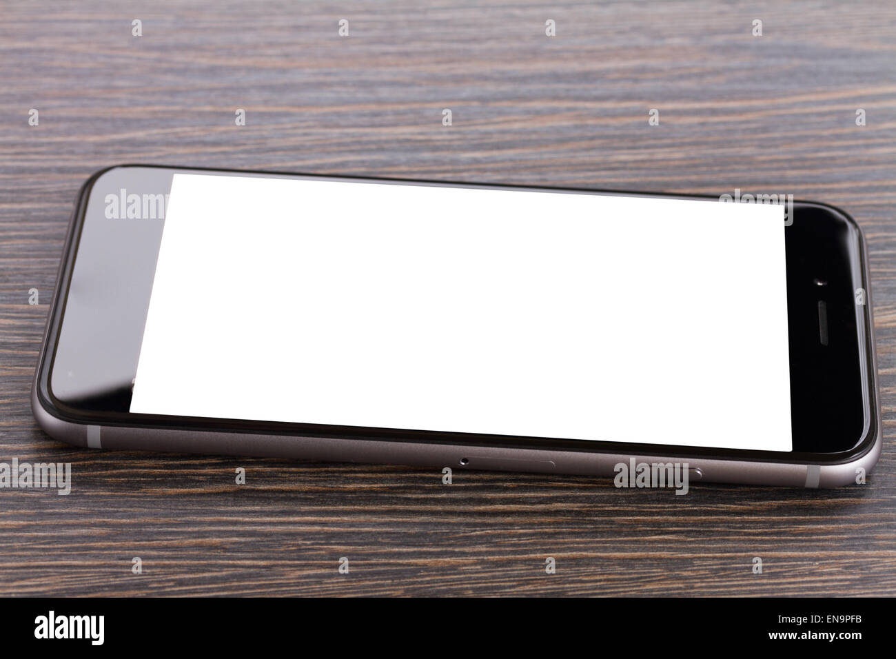 phone on table Stock Photo Alamy