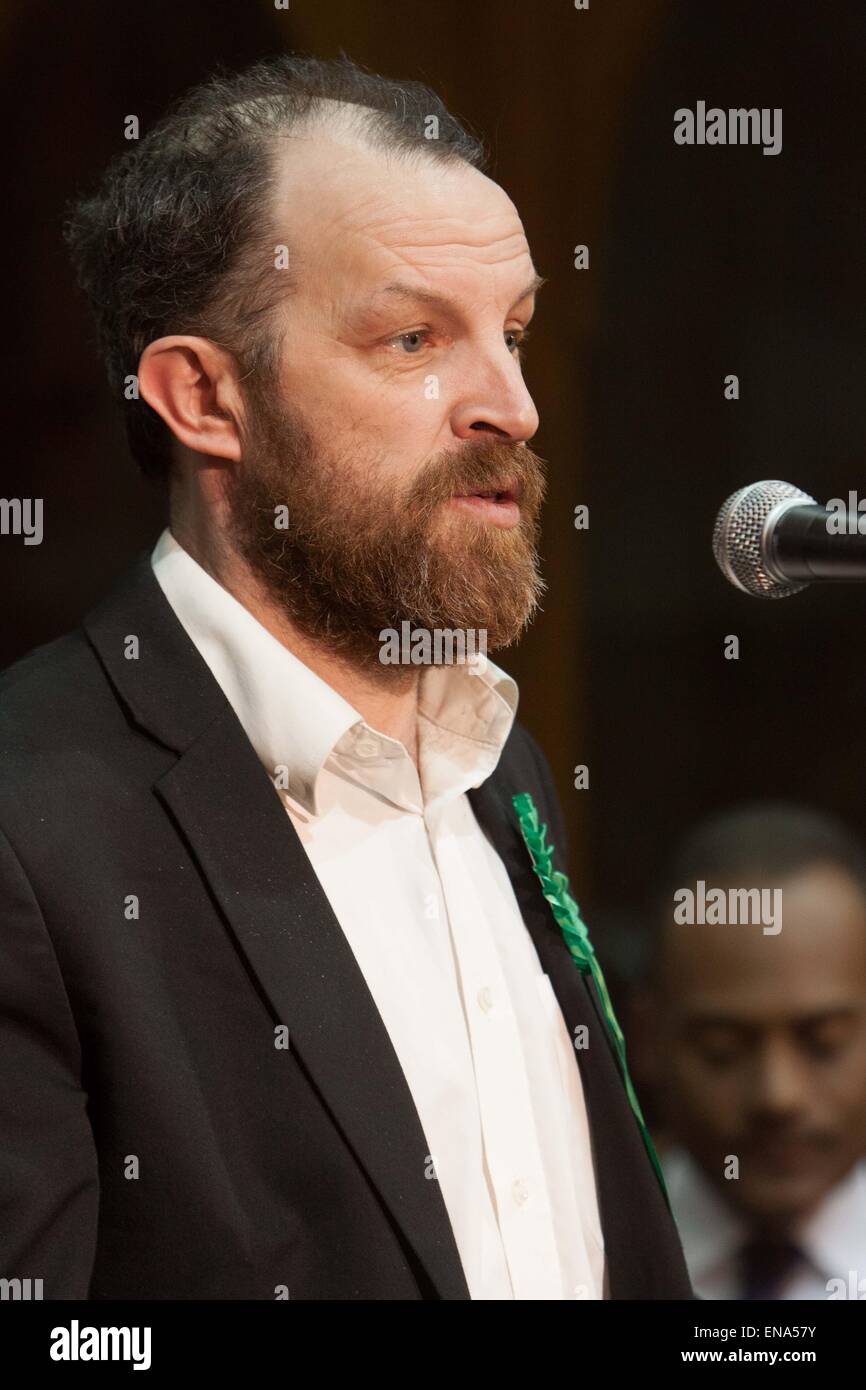 Sunningdale, UK. 30th April, 2015. 2015 General Election Political hustings for the seat of Windsor held at Holy Trinity Church Sunningdale. Credit:  Andrew Spiers/Alamy Live News Stock Photo