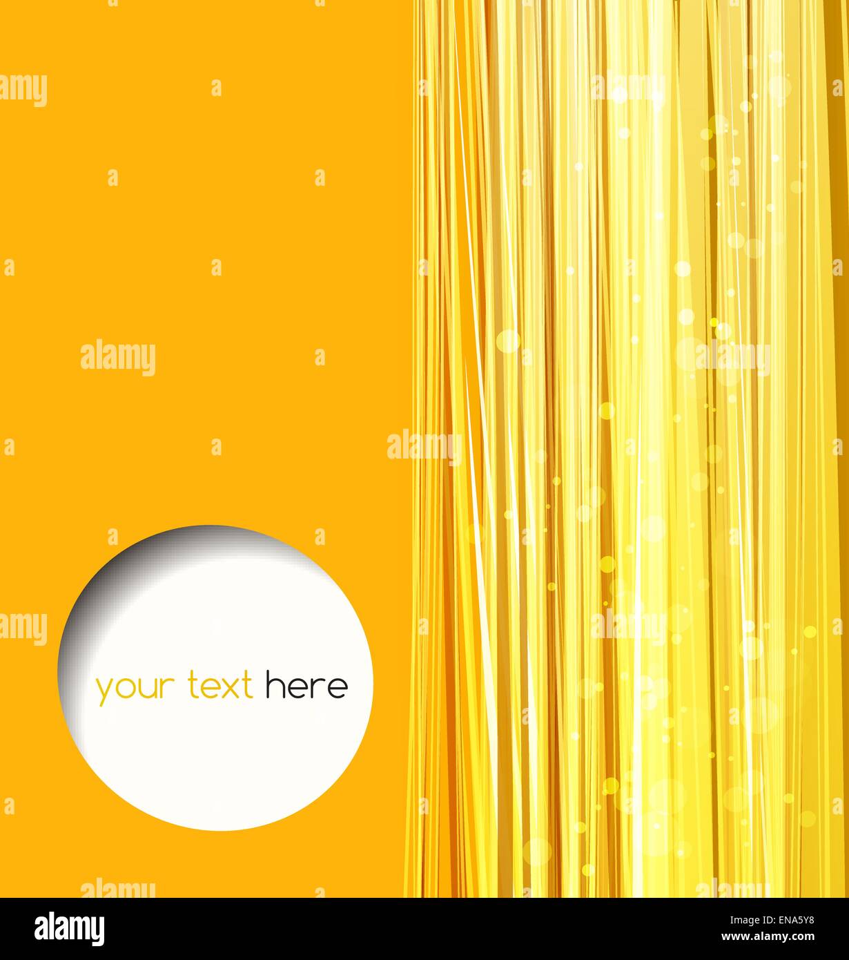 Abstract orange background with lines. Vector illustration Stock Vector ...